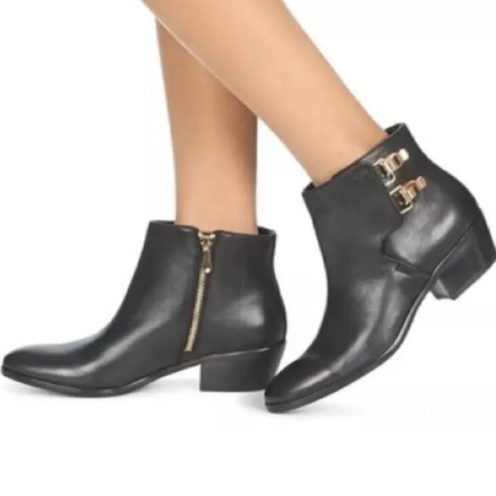 Designer Sam Edelman l Peter Tan Leather Booties 9.5 Size US 9.5 / IT 39.5 - 1 Thumbnail