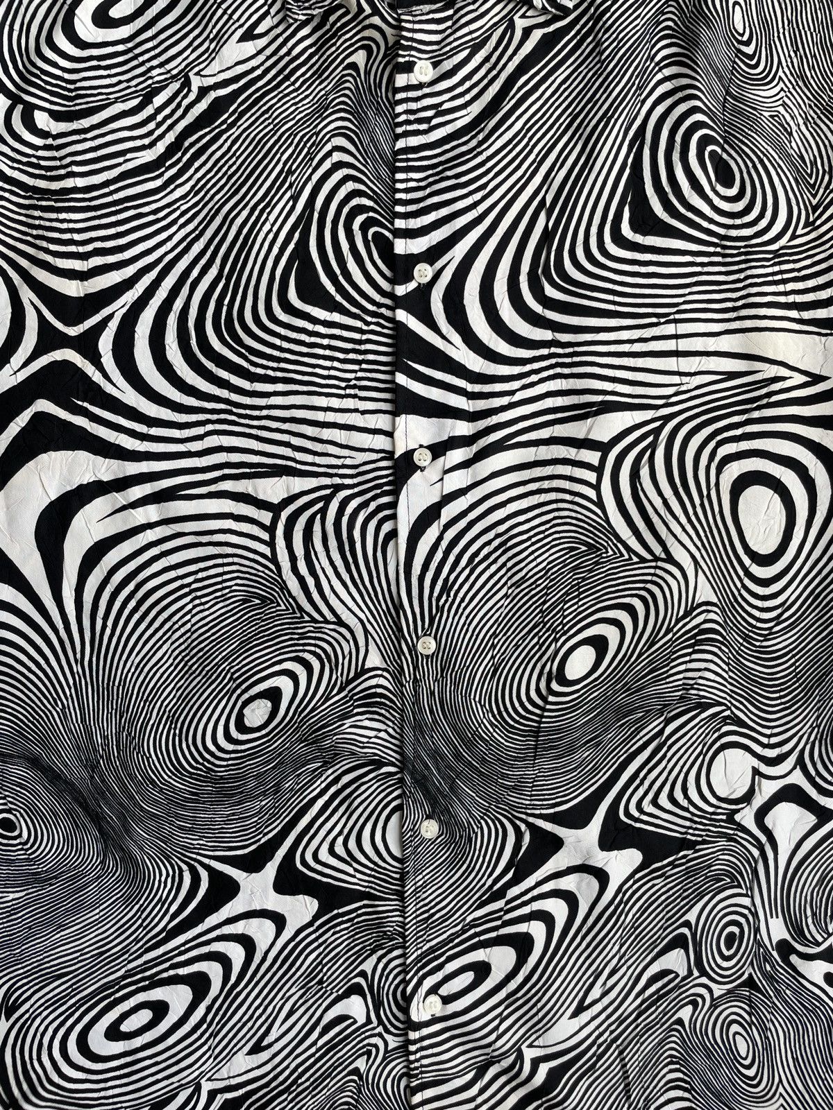 C&A × Vintage Vintage Psychedelic Shirt Size US XL / EU 56 / 4 - 2 Thumbnail
