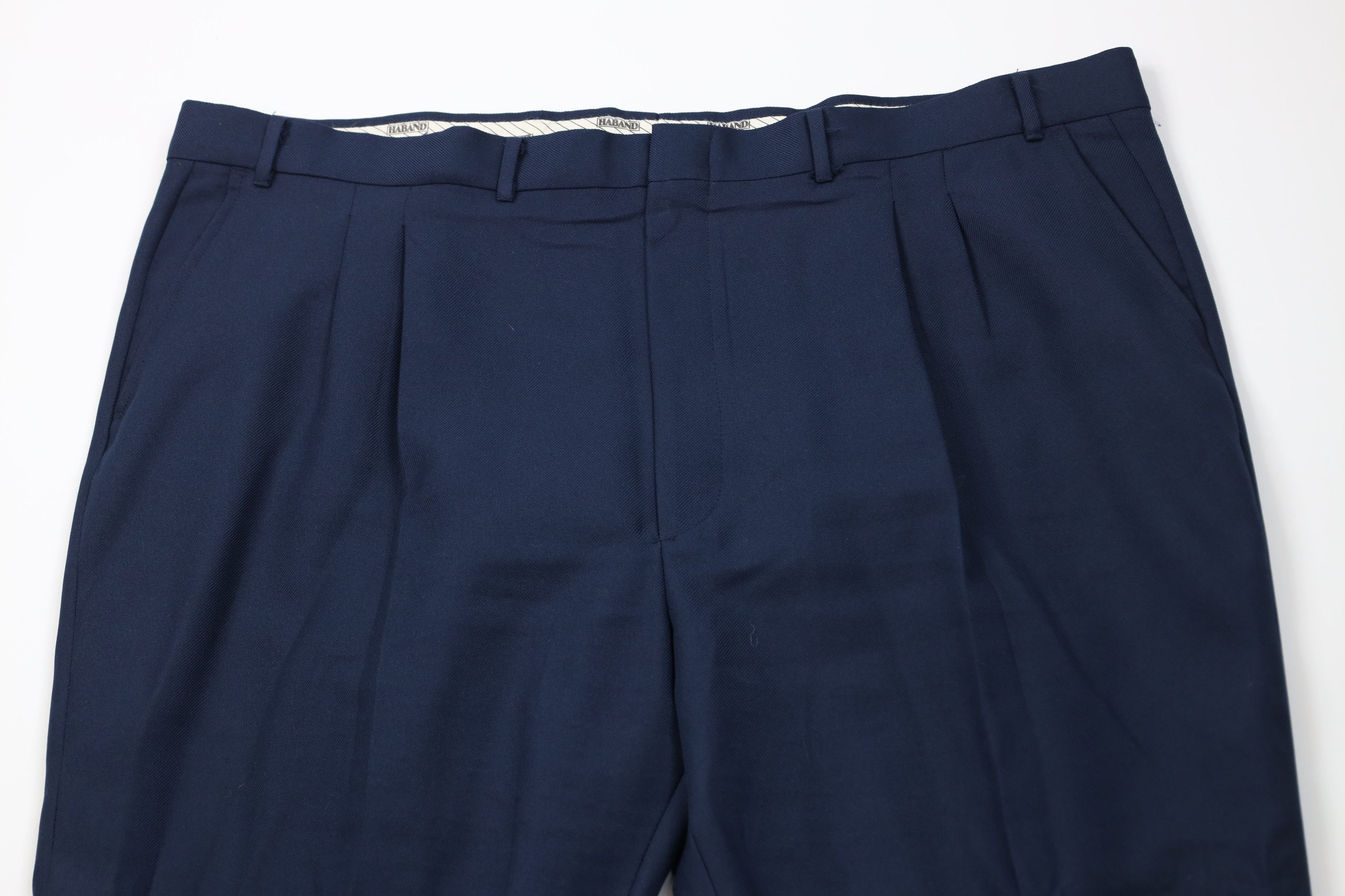Vintage Vintage 70s Streetwear Knit Flared Wide Leg Chino Pants USA Size US 44 / EU 60 - 2 Thumbnail