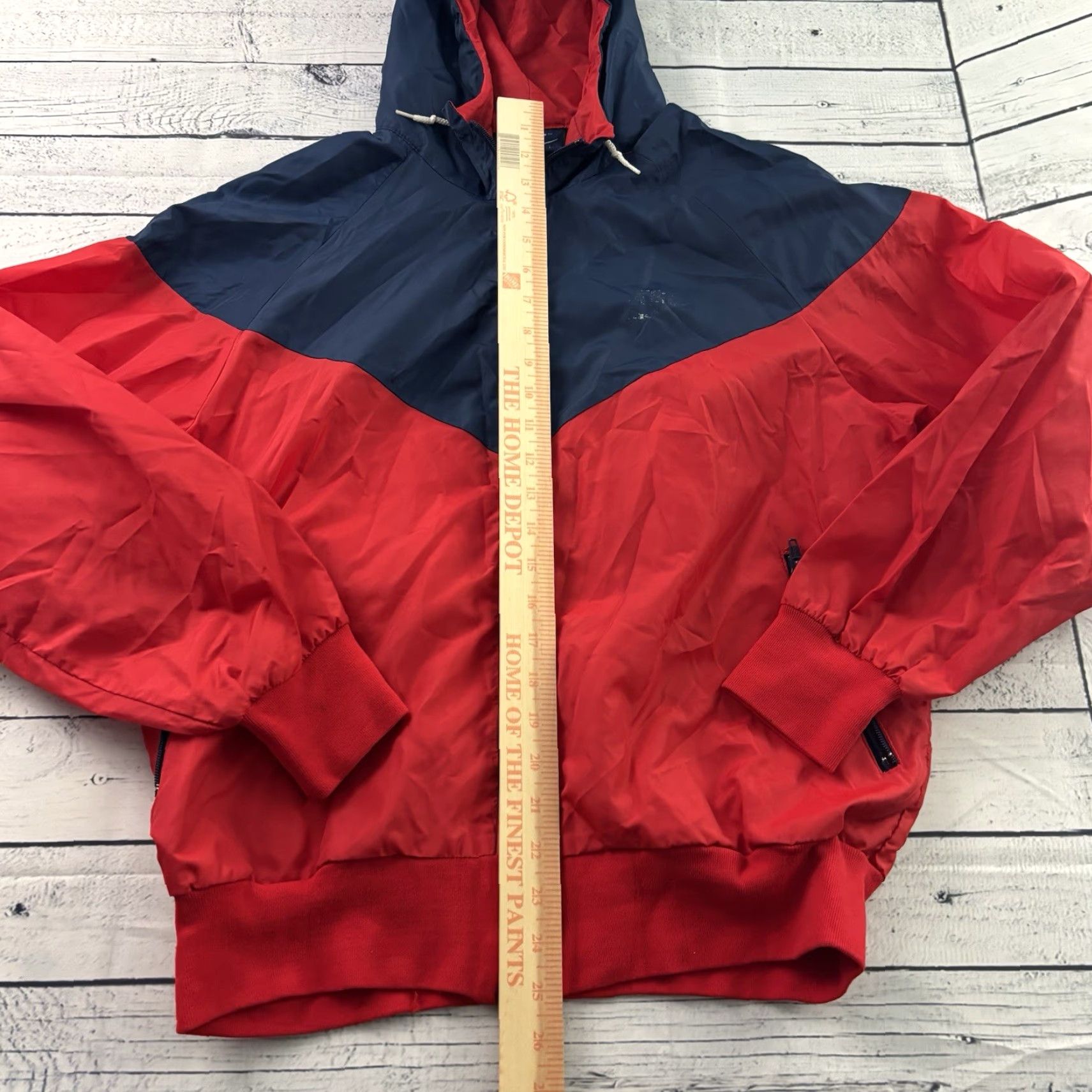 Nike Vintage Nike Full Zip Windbreaker Jacket Men L Red Blue Windbreaker Nike Jacket Adult Large Red Blue Mens Size US L / EU 52-54 / 3 - 4 Thumbnail