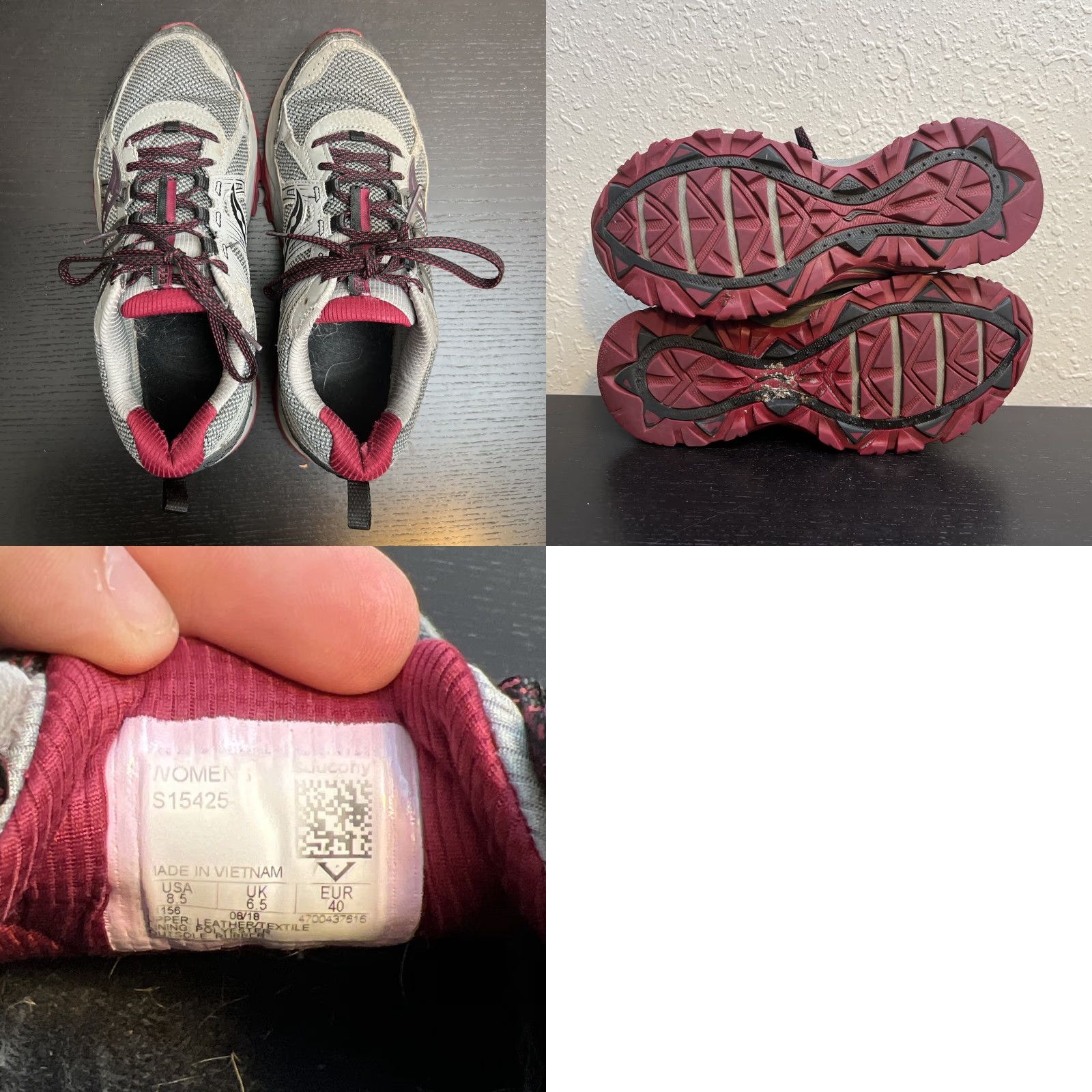 Saucony Saucony Eclipse Sneaker - Gray - Women’s Size 8.5 US / 8.5 UK Athletic Low Top Shoes Size US 9 / IT 39 - 8 Thumbnail