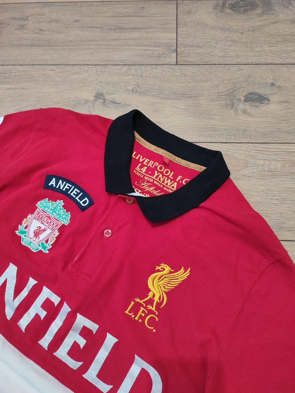 Other Soccer Polo T shirt LFC Liverpool team ,big logo embroidered Size US L / EU 52-54 / 3 - 3 Thumbnail