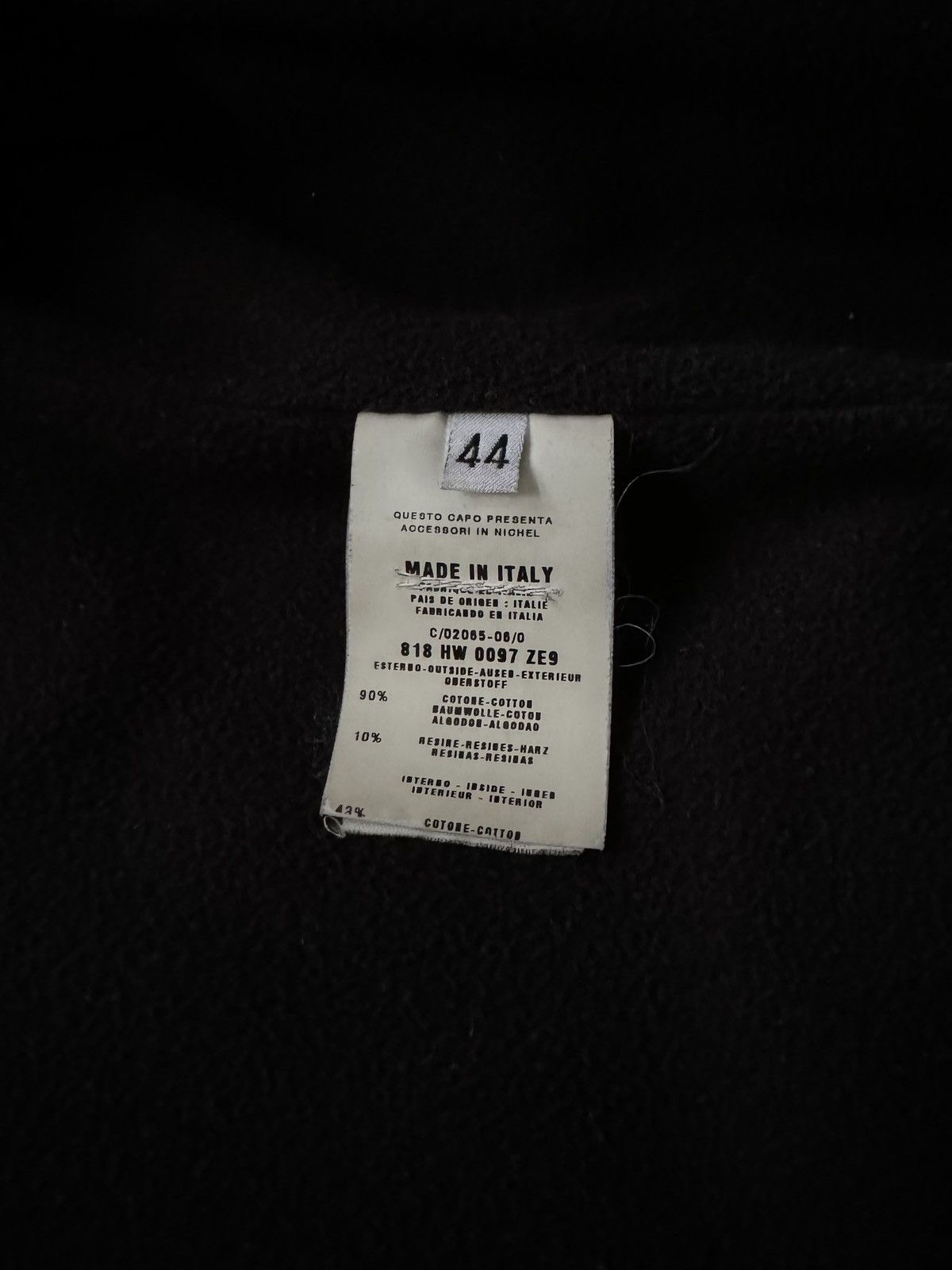 Helmut Lang FW99 Military Mac Coat Size US S / EU 44-46 / 1 - 8 Thumbnail