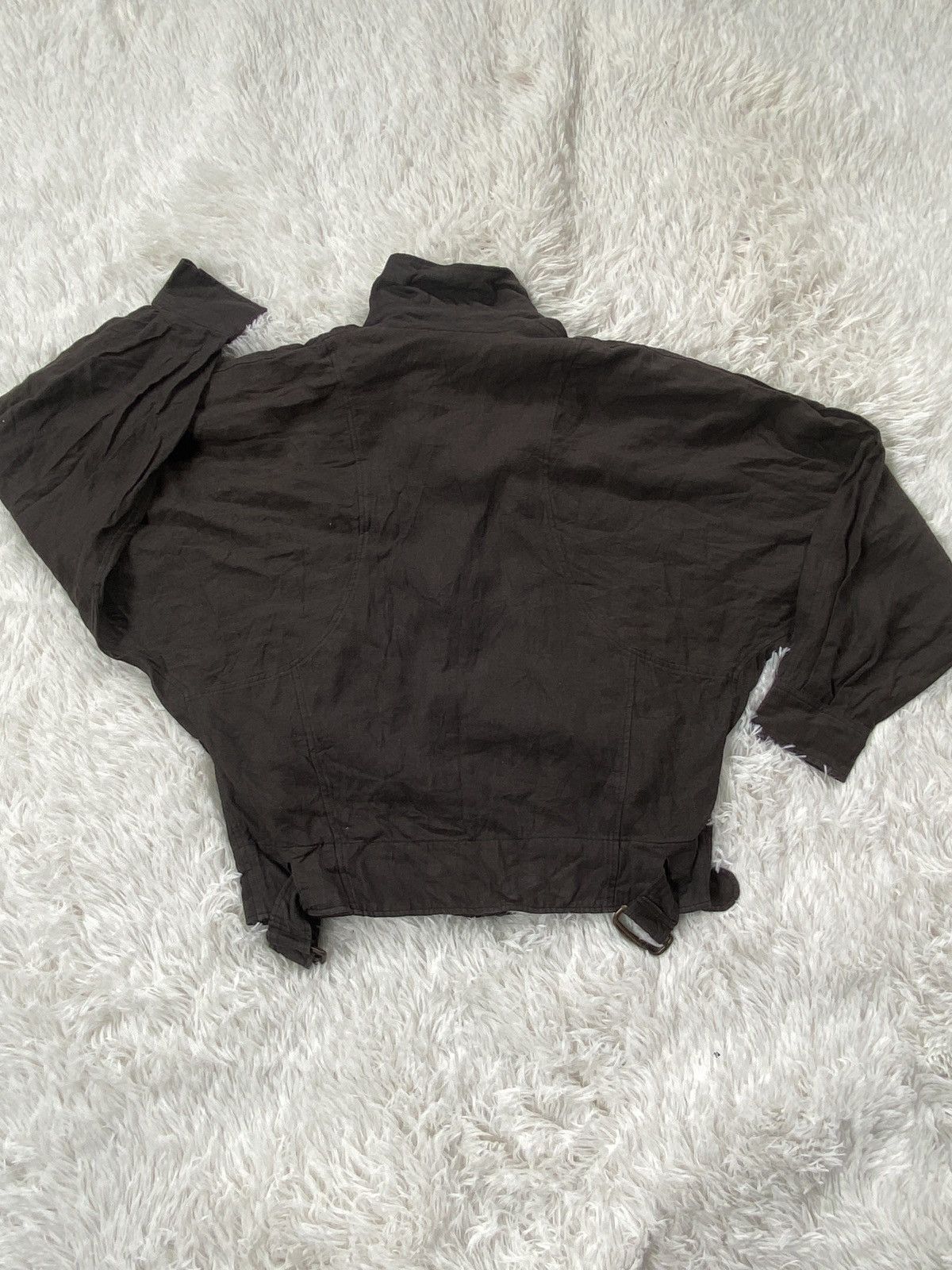 🔥RARE Jacket Bomber Linen Tete Homme Par Katoh Kazutaka