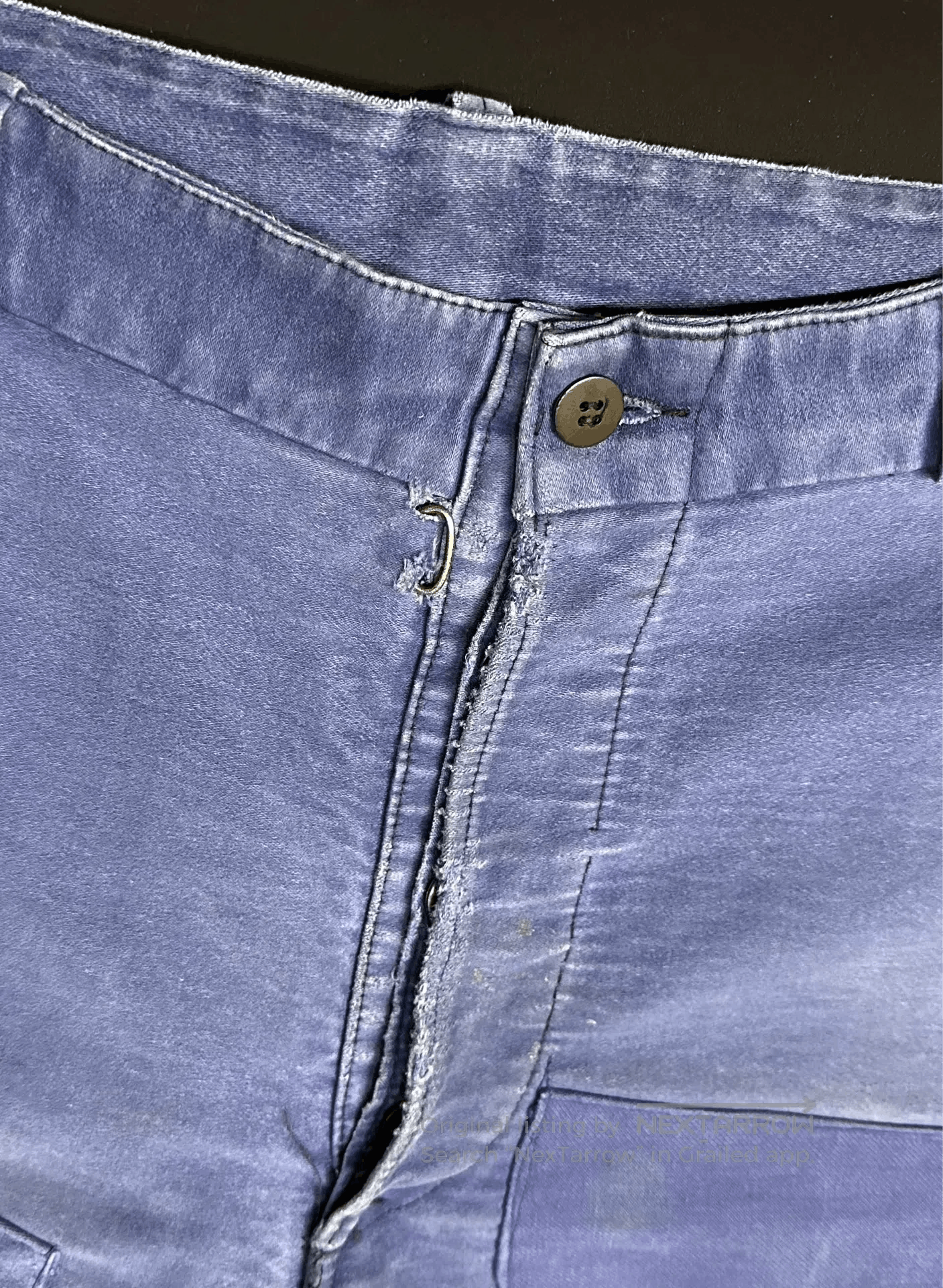 Vintage Vintage Chrome Hearts 50s Moleskin Workwear Pants. Size US 31 - 5 Thumbnail