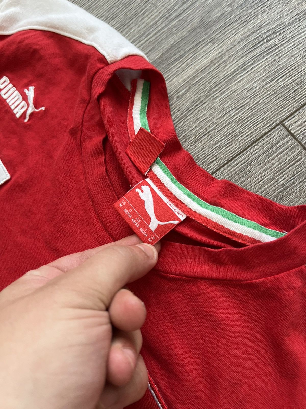 Ferrari Vintage Puma Ferrari Racing T-Shirt Y2K Size US M / EU 48-50 / 2 - 9 Thumbnail