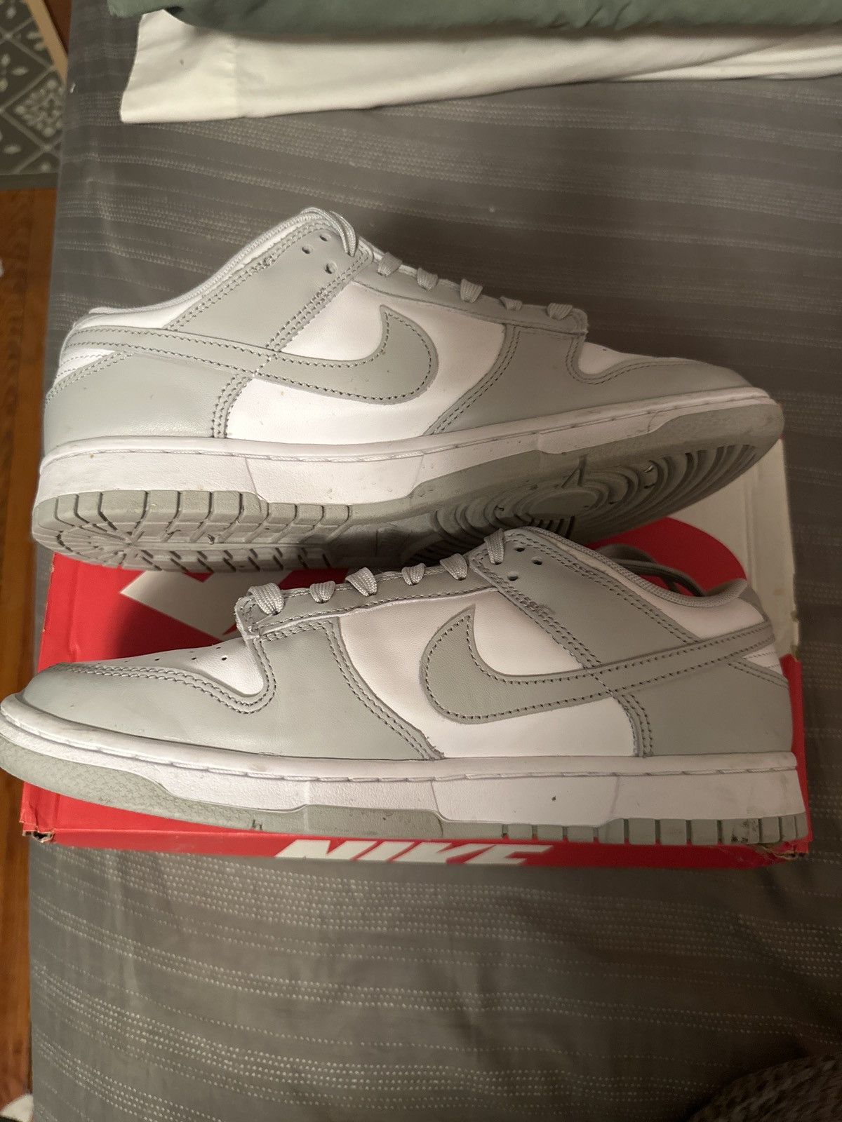 Nike NIKE DUNK LOW RETRO “GREY FOG” Sz 9 Size US 9 / EU 42 - 1 Thumbnail