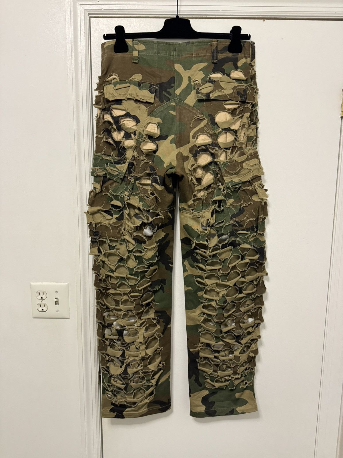 Vetements Lasercut Camo Cargo Pants Size US 32 / EU 48 - 2 Thumbnail