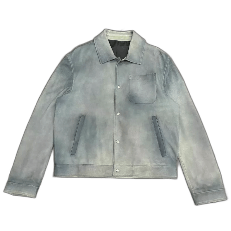 Dior dior 24fw gradient blue suede coat Size US XL / EU 56 / 4 - 1 Thumbnail