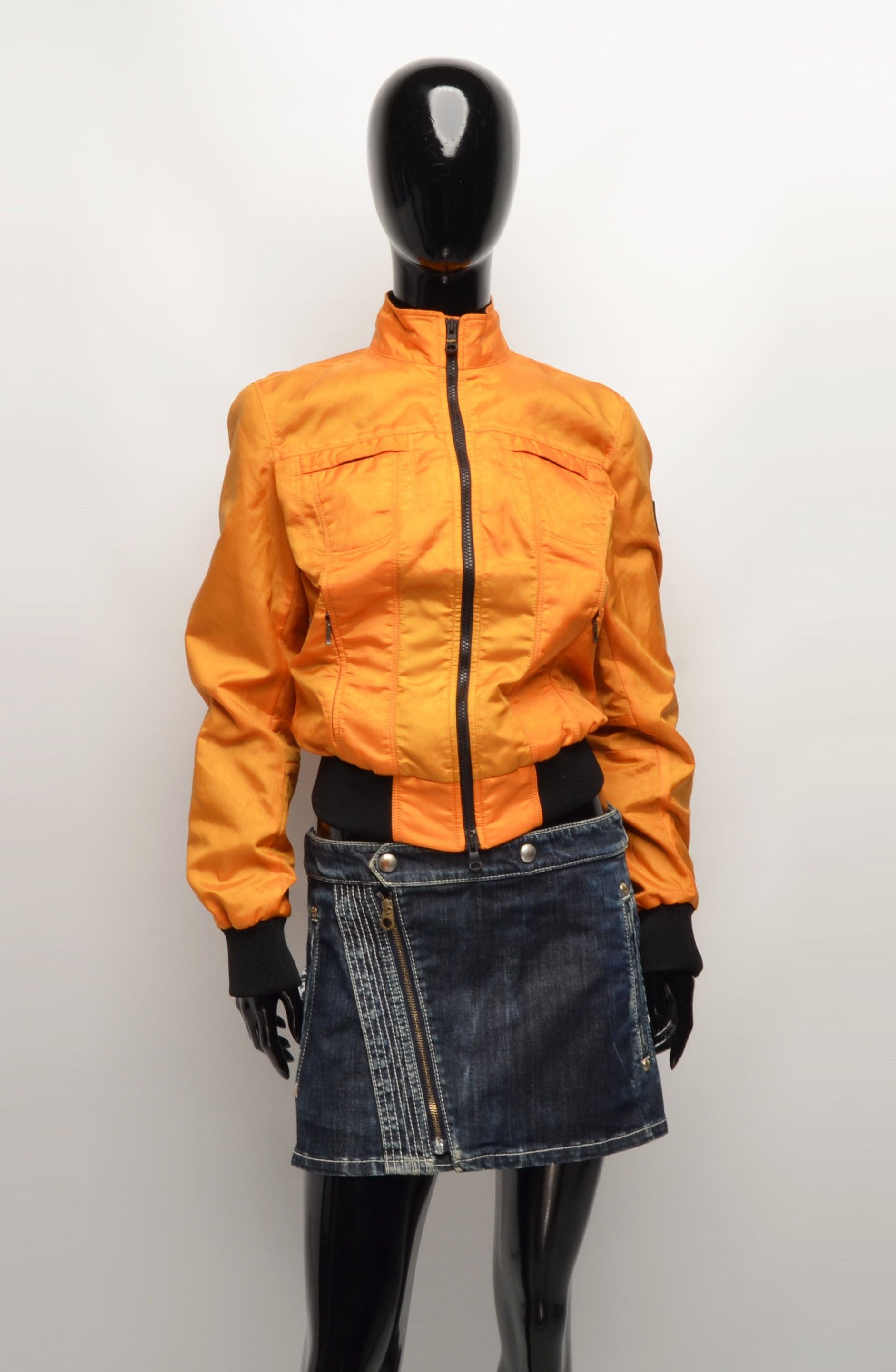 Miss Sixty Refrigewear by Miss Sixty Y2K Waterproof Bomber Jacket Size S / US 4 / IT 40 - 10 Thumbnail