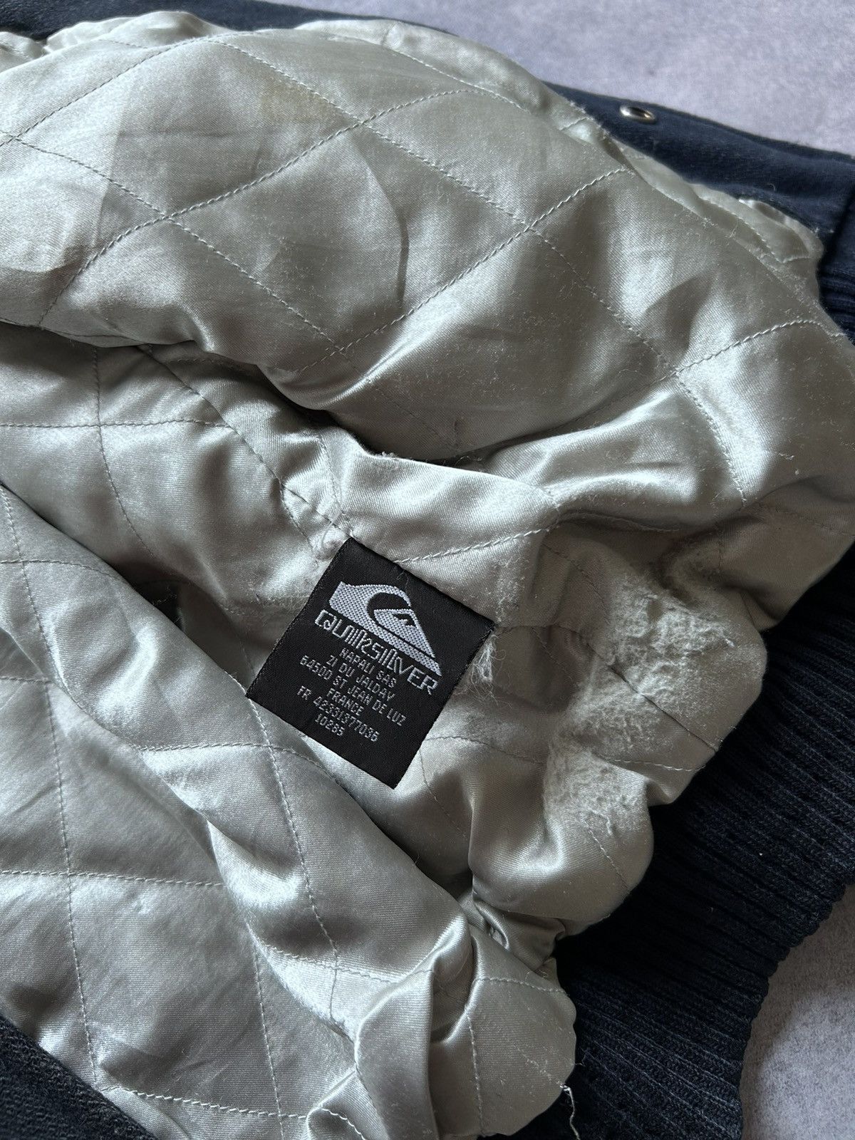 Quicksilver Vintage Quicksilver Varsity Bombers jacket Big logo 70 y2k Size US S / EU 44-46 / 1 - 6 Thumbnail