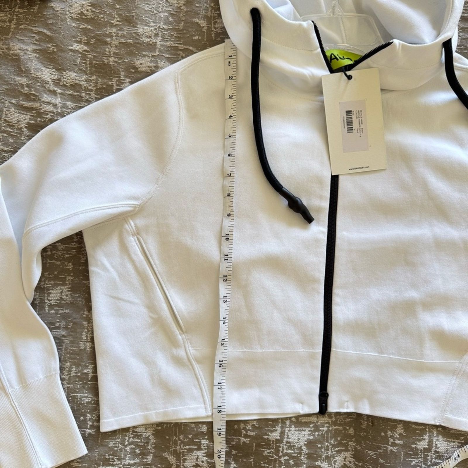 GAUGE81 NWT! Gauge81 White Edson Zip-Up Hoodie, Size M Size M / US 6-8 / IT 42-44 - 13 Thumbnail
