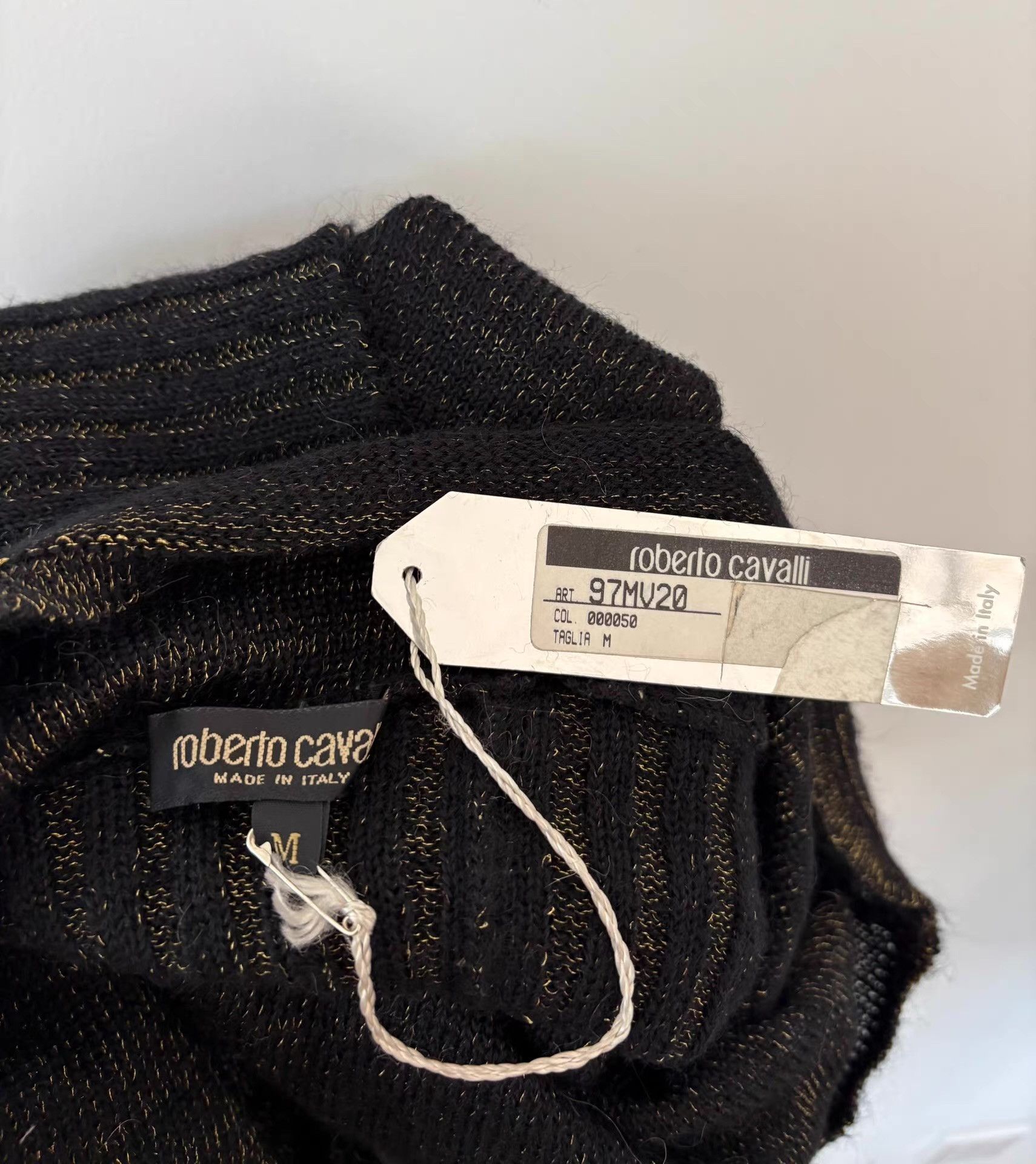 Roberto Cavalli Roberto Cavalli Wool-Blend Knit Sweater。Ｑ21 Size M / US 6-8 / IT 42-44 - 3 Thumbnail