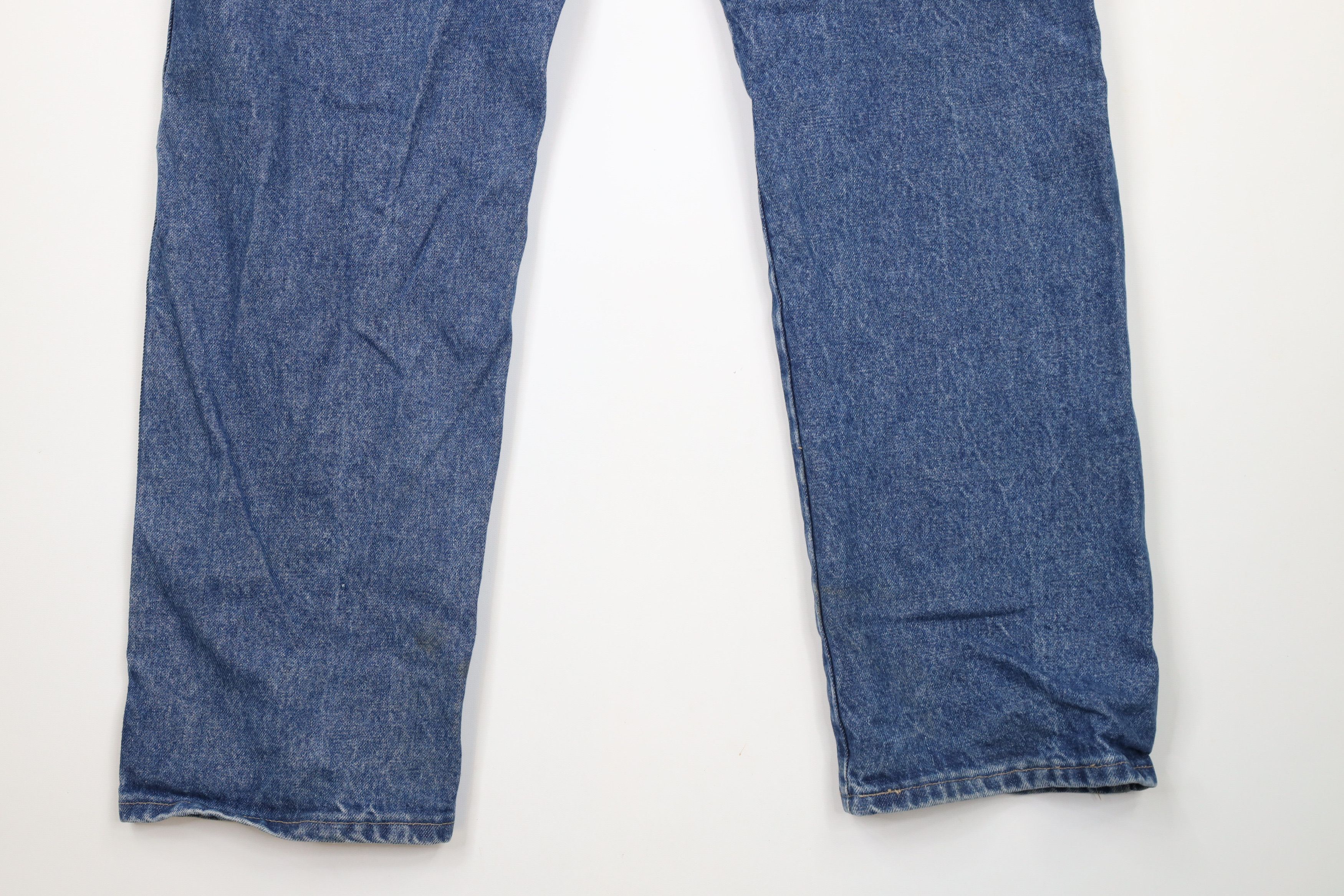 Vintage Vintage Bulwark FR Flame Resistant Wide Leg Dungaree Jeans Size US 38 / EU 54 - 13 Thumbnail