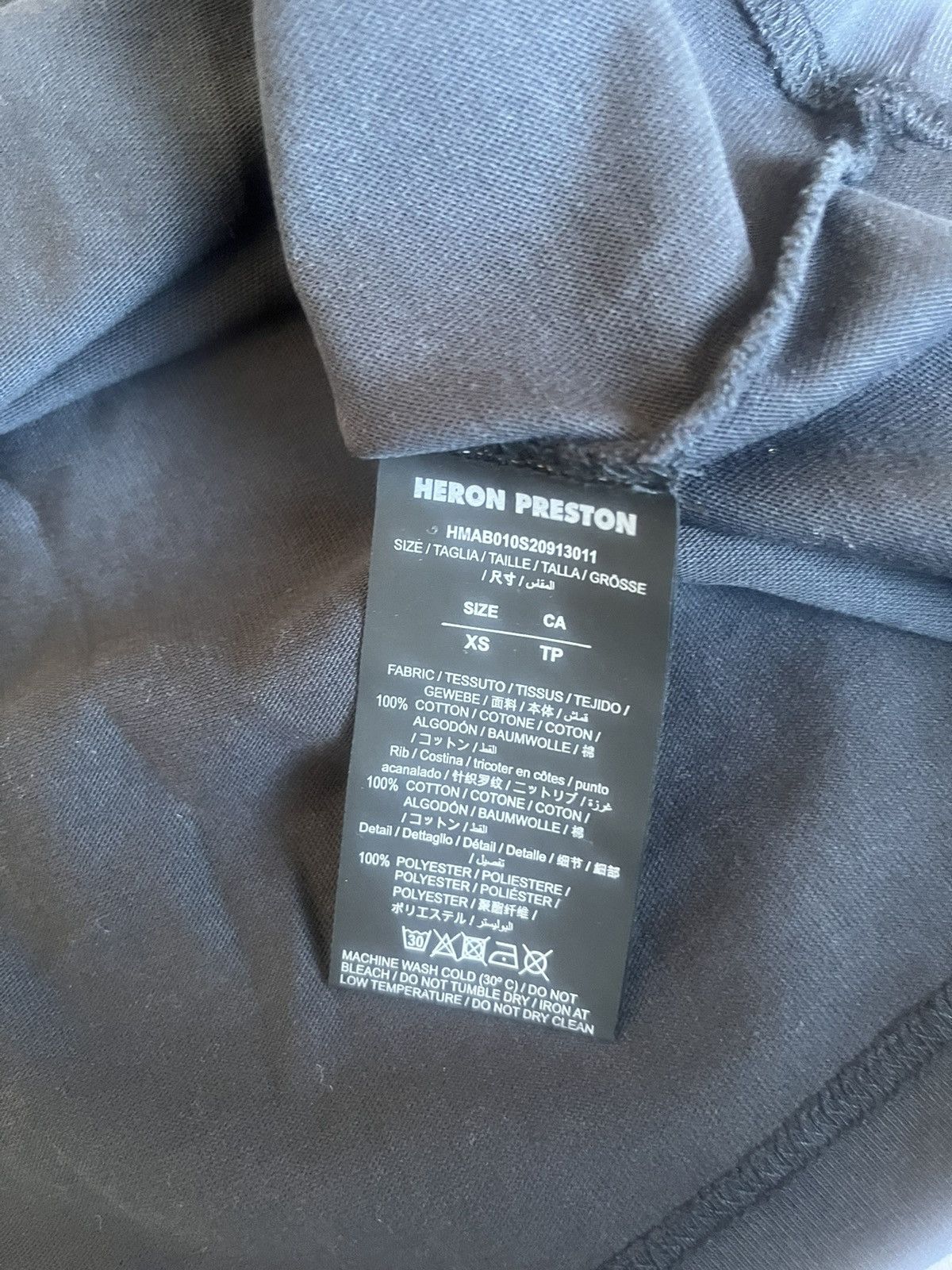 Heron Preston Heron Preston Long-sleeve embroidered-logo Size US XS / EU 42 / 0 - 3 Thumbnail