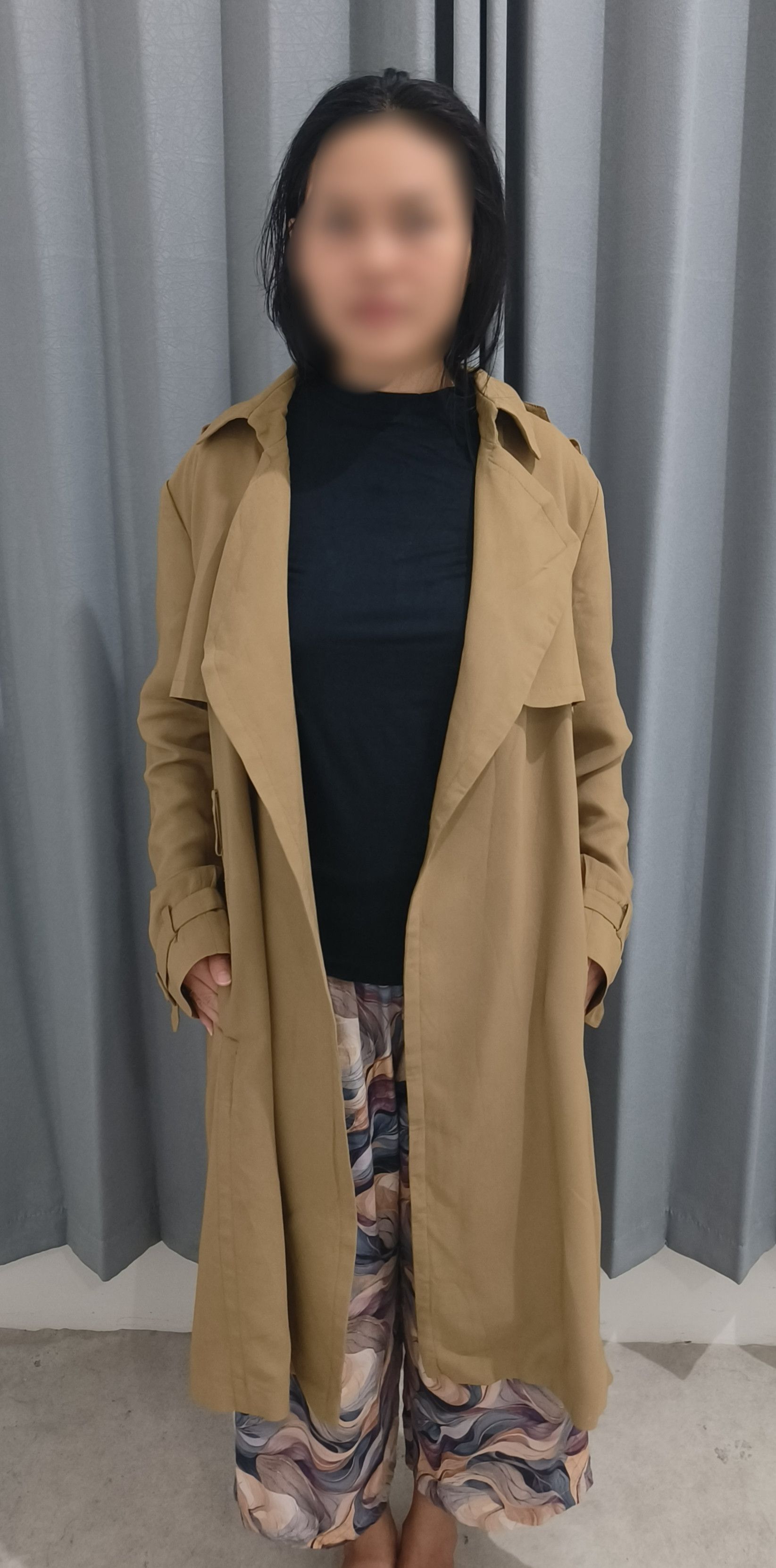 Massimo Dutti Authentic! MASSIMO DUTTI Women's Trench Coat Size M / US 6-8 / IT 42-44 - 12 Thumbnail