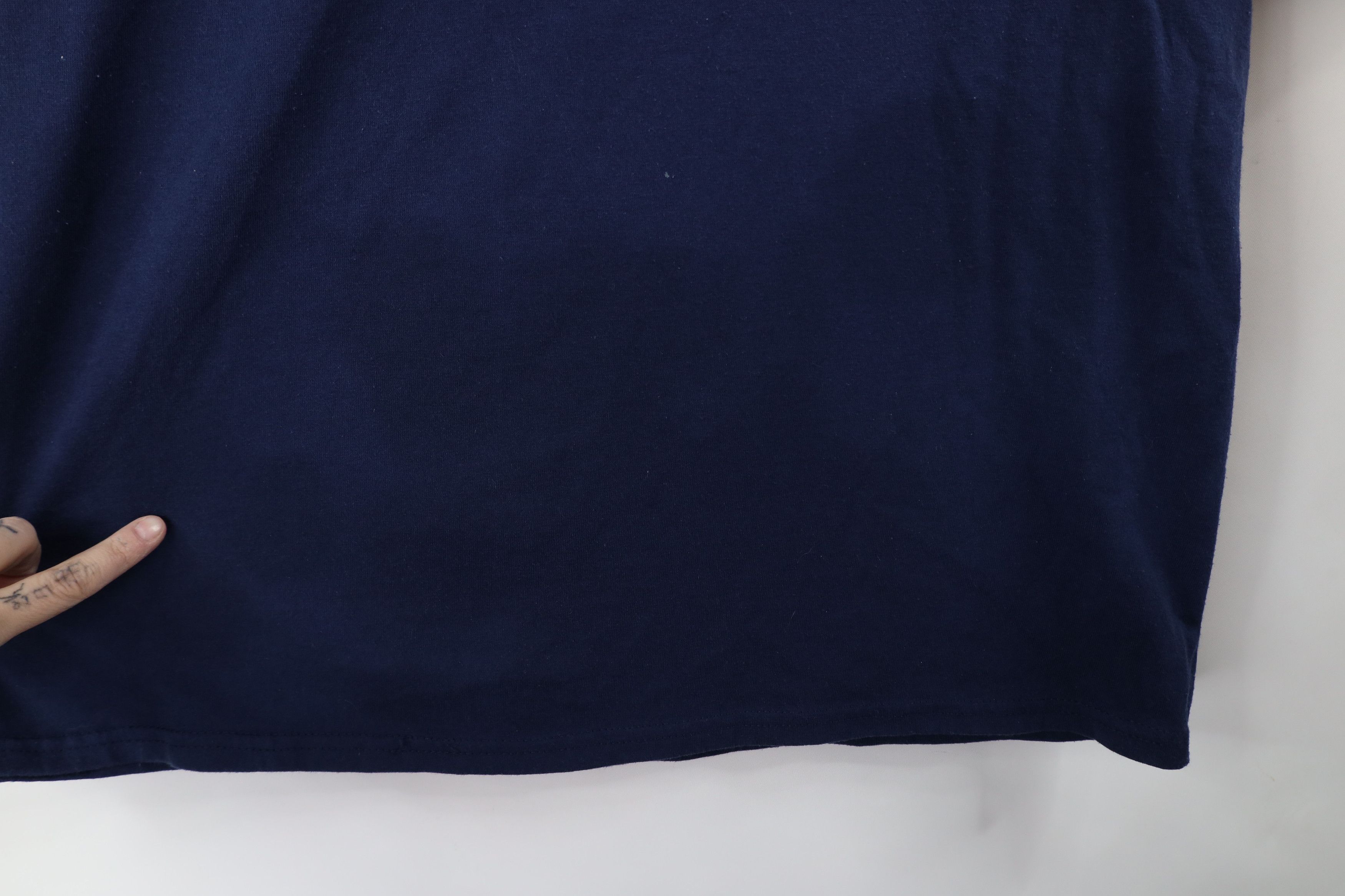 Vintage Vintage 90s Country Primitive Orchard T-Shirt Navy Blue Size XL / US 12-14 / IT 48-50 - 9 Thumbnail