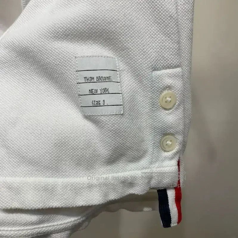 Thom Browne Thom Browne White Cotton Men's T-Shirt . Size US XXL / EU 58 / 5 - 4 Thumbnail