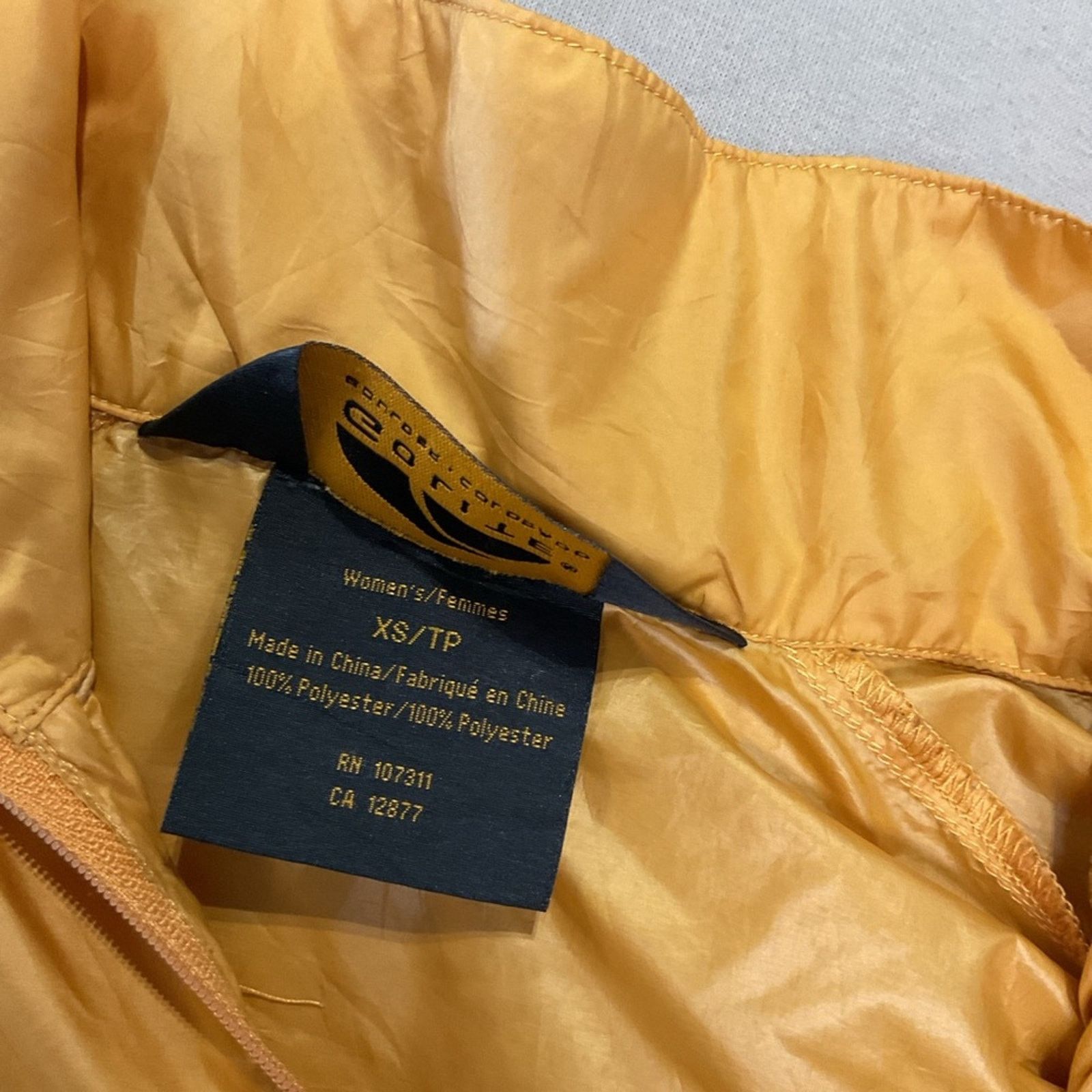 Vintage Golite Collared Gold Windbreaker jacket Size XS / US 0-2 / IT 36-38 - 4 Thumbnail