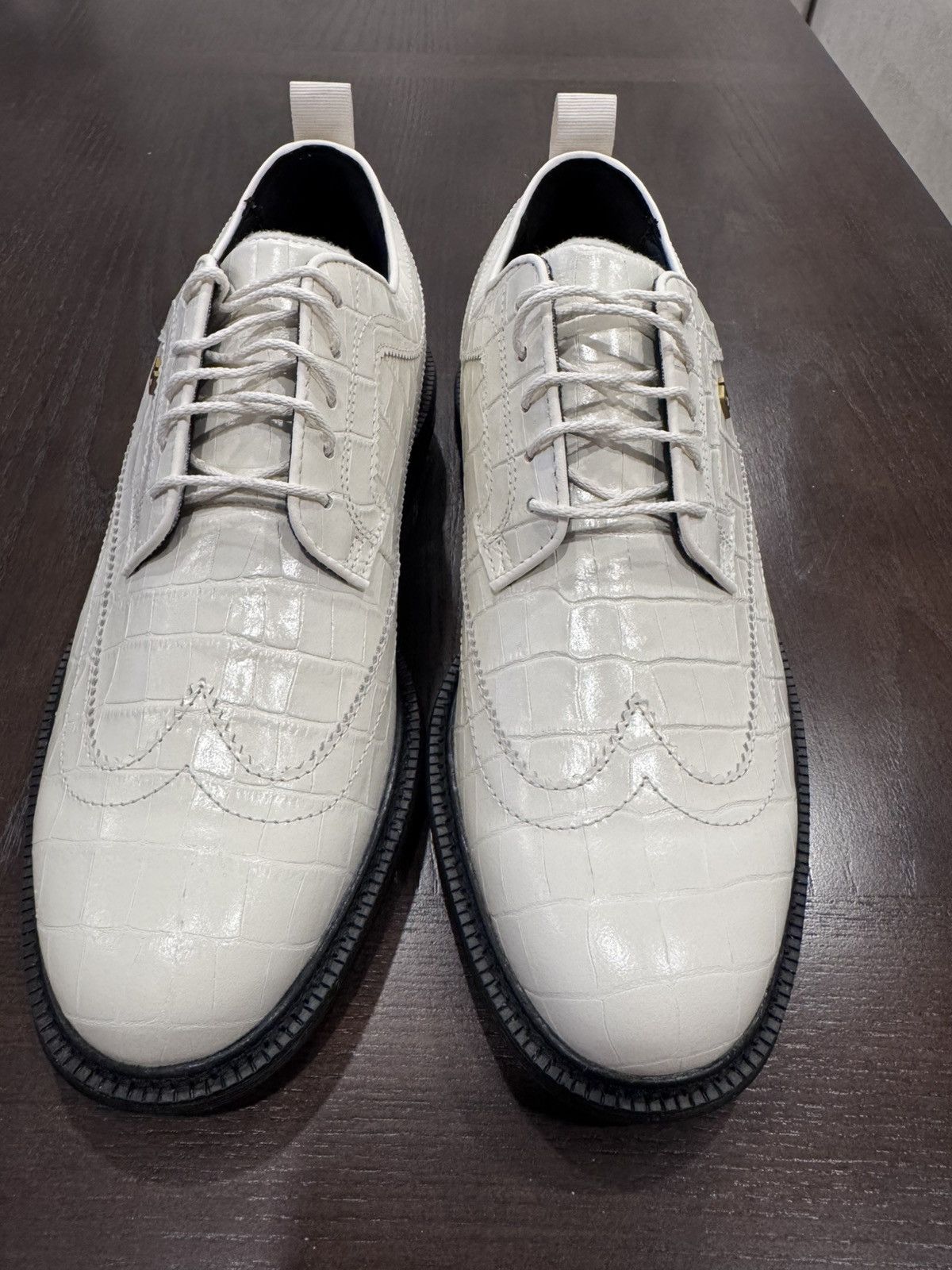Aime Leon Dore ALD x Footjoy Croc-Embossed Premier Series Marquis Size US 8 / EU 41 - 2 Thumbnail
