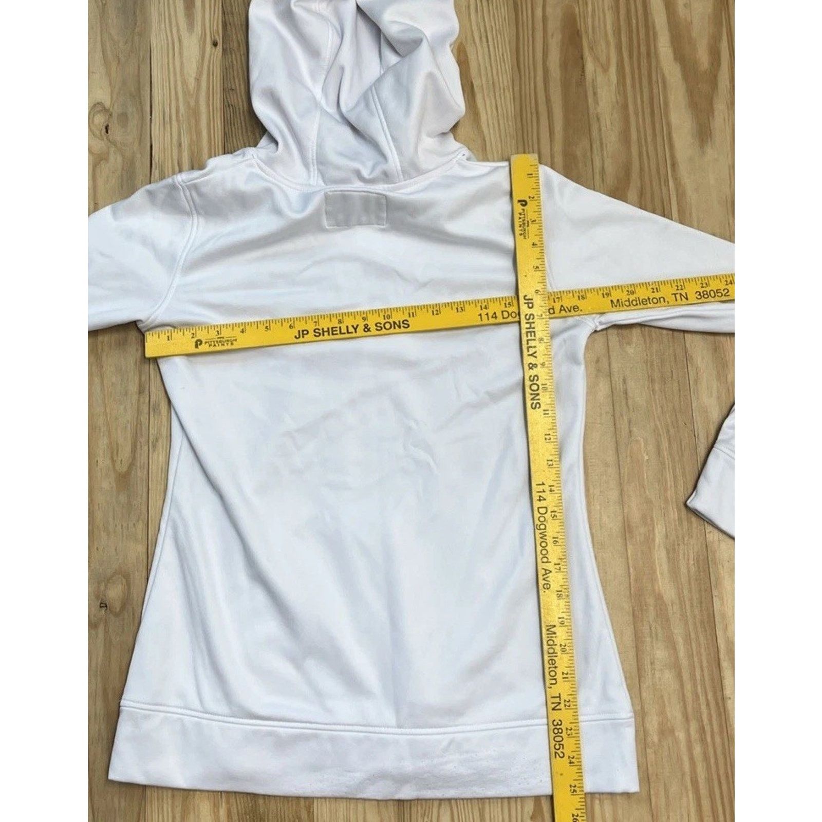 J. America J. America Georgie Bulldog Hoodie Sweatshirt White Size M Size US M / EU 48-50 / 2 - 4 Thumbnail