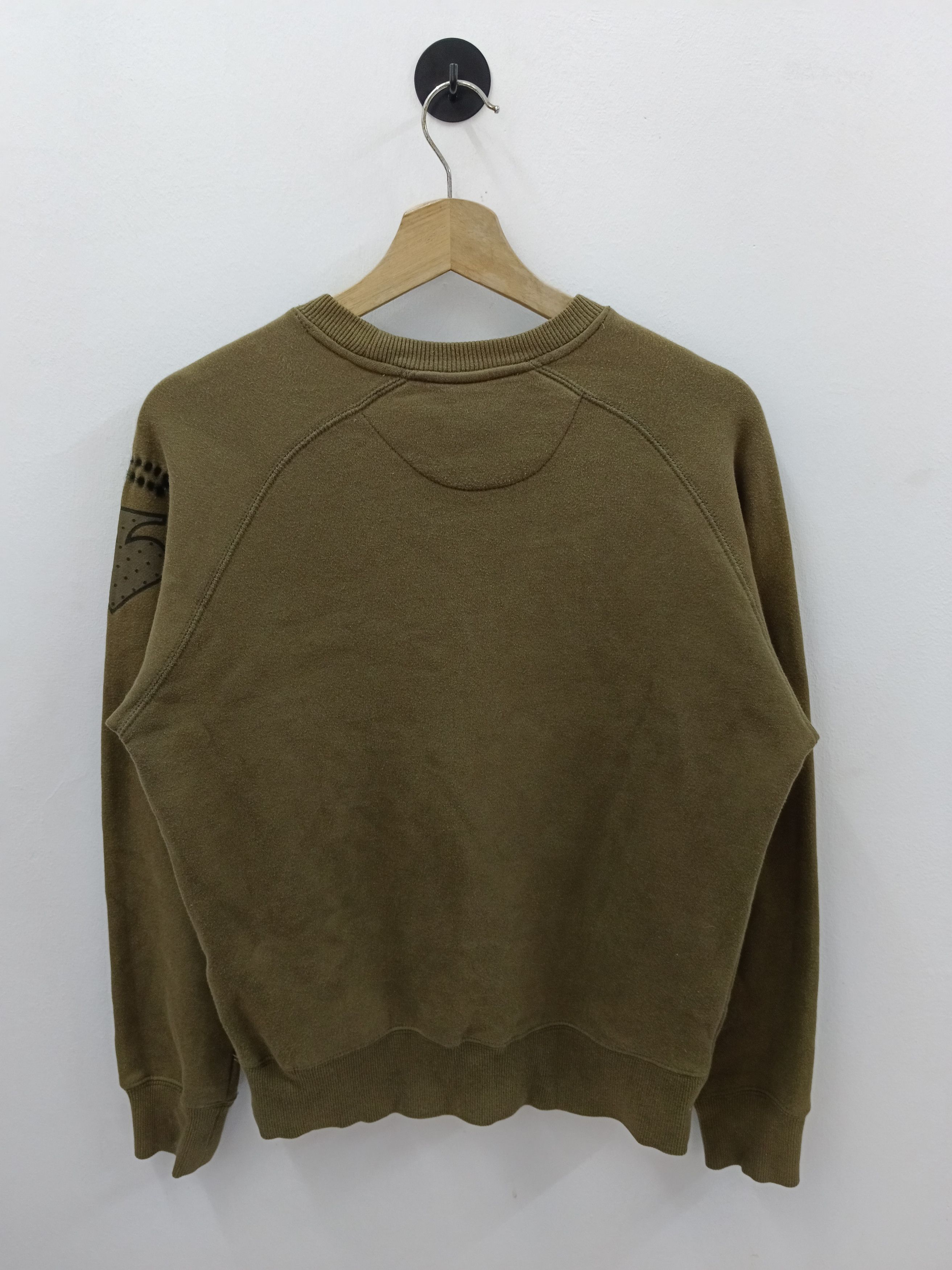 GOODENOUGH VINTAGE GOODENOUGH Japan Military Logo Patch Sweatshirt Size US S / EU 44-46 / 1 - 2 Thumbnail
