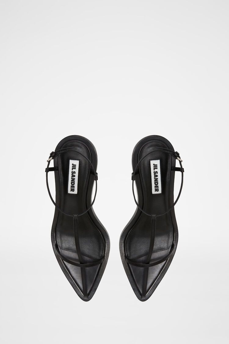 Jil Sander o1y1025 Sandals in Black Size US 5.5 / IT 35.5 - 5 Thumbnail