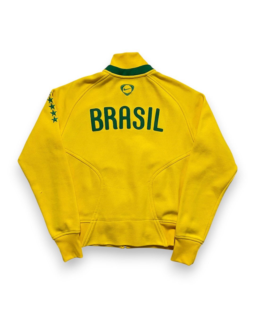 Nike Nike Brazil Vintage Zip Sweater from 00s Size US M / EU 48-50 / 2 - 2 Thumbnail