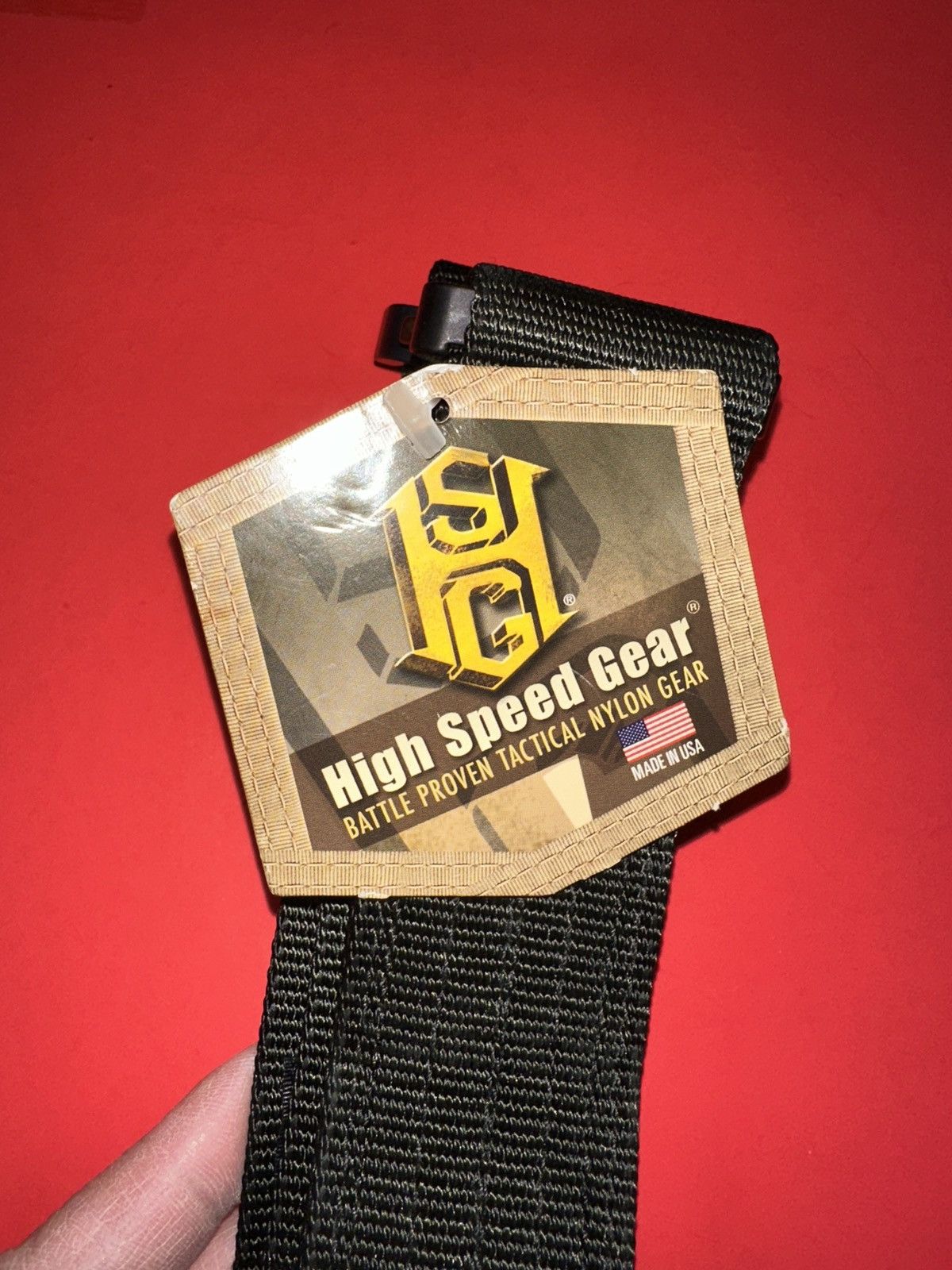 1017 ALYX 9SM High Speed Gear Cobra 1.75" Rigger Tactical Belt 31BV02BK Size ONE SIZE - 5 Thumbnail