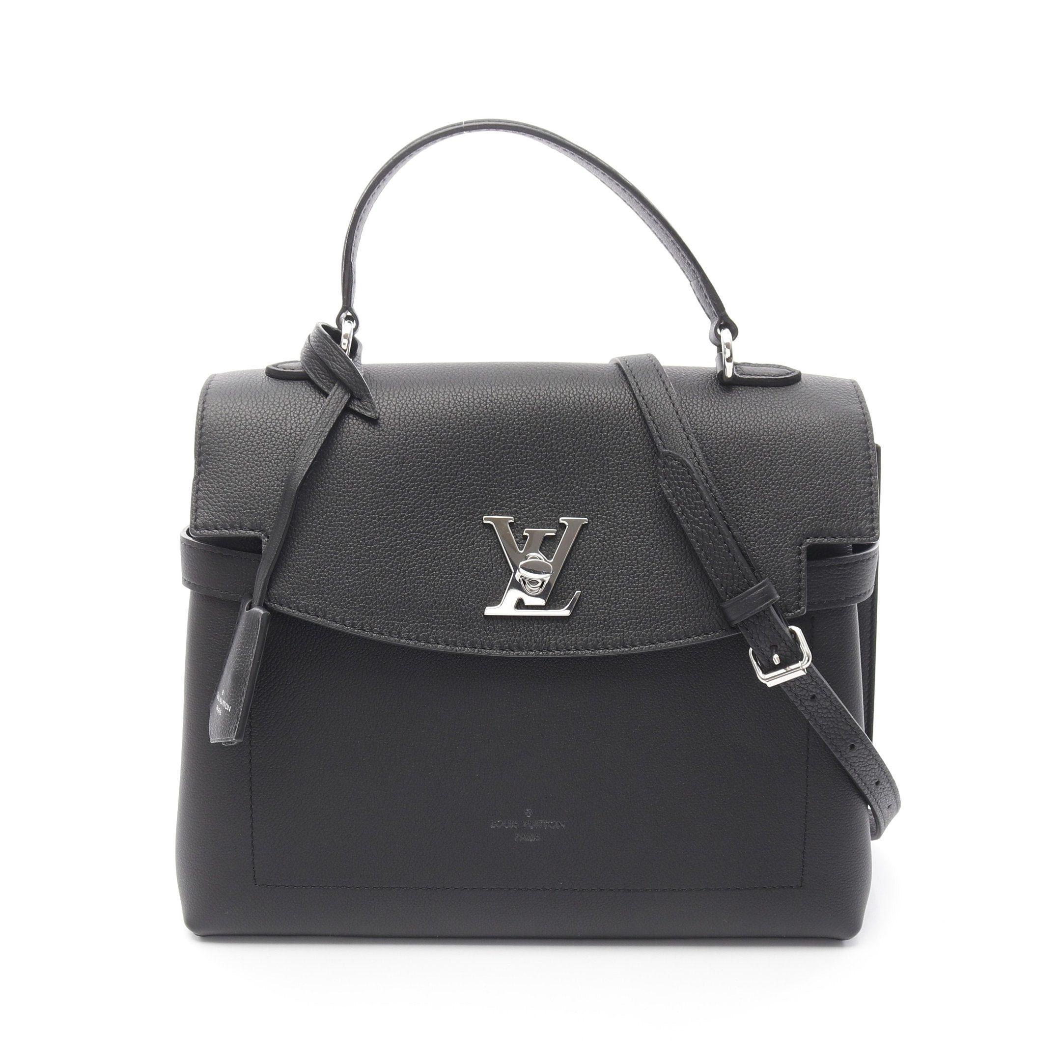 Louis Vuitton Louis Vuitton Rock Me Ever Mm Noir Handbag Leather Black Size ONE SIZE - 1 Thumbnail