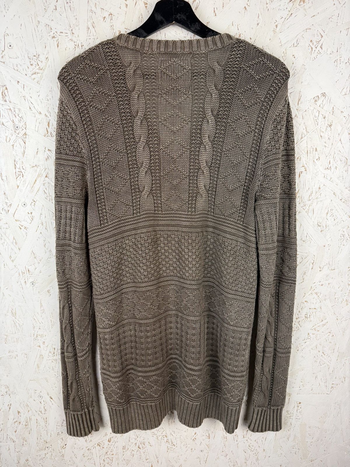 Allsaints Allsaints Spitalfields Cable Knit Valkyrie Cardigan Sweater Size US S / EU 44-46 / 1 - 4 Thumbnail