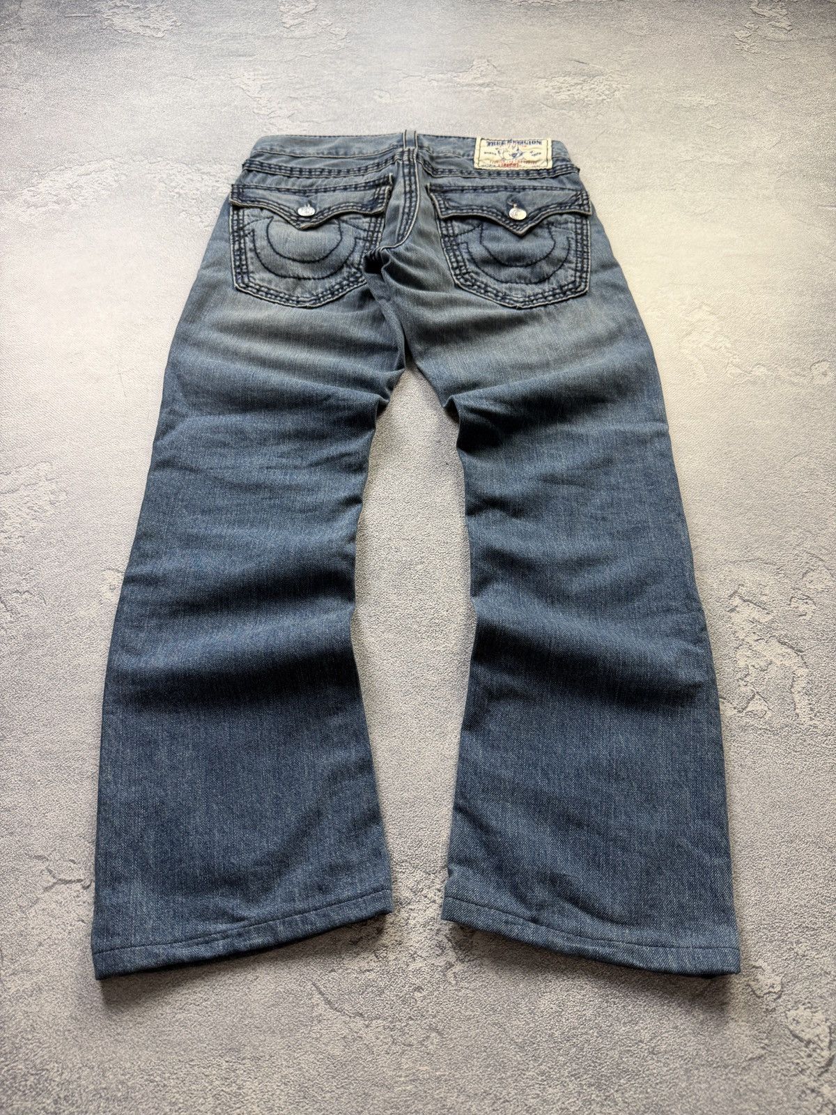 True Religion True Religion Jeans Distressed Straight Denim Made in USA 29 Size US 29 - 10 Thumbnail