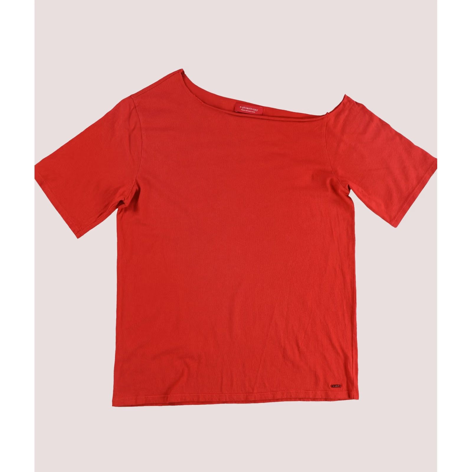 Vintage n:philanthropy Womens T-Shirt L chilli Size L / US 10 / IT 46 - 1 Thumbnail