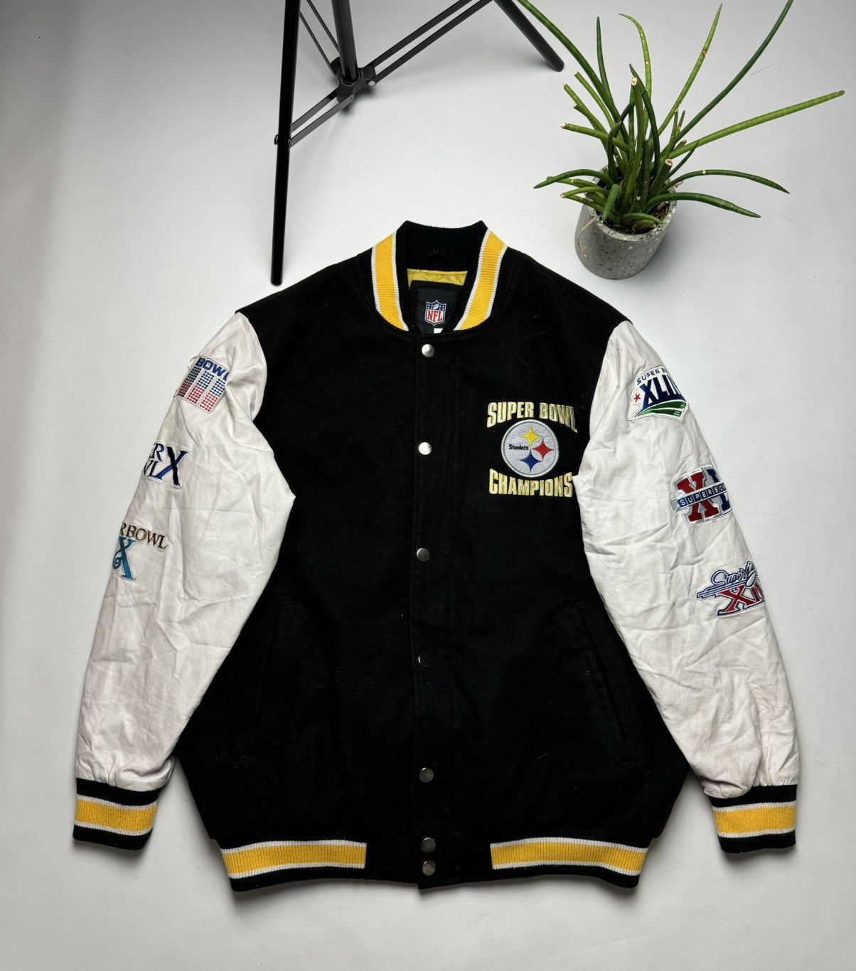 NFL × Vintage Rare vintage NFL Stealers Super Bowl jacket y2k Size US XXL / EU 58 / 5 - 2 Thumbnail