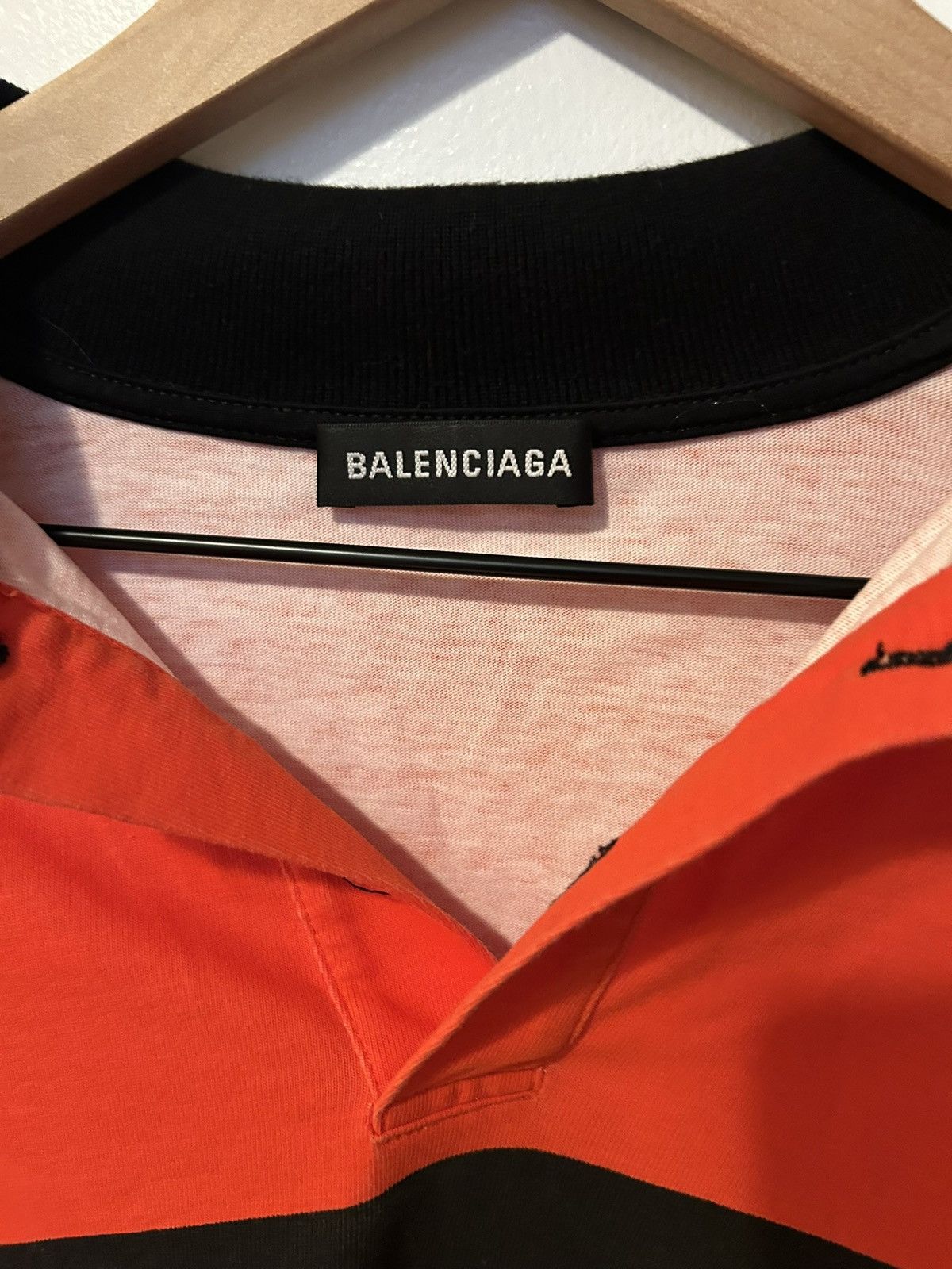 Balenciaga Balenciaga Polo Like Long Sleeve Size US S / EU 44-46 / 1 - 4 Thumbnail