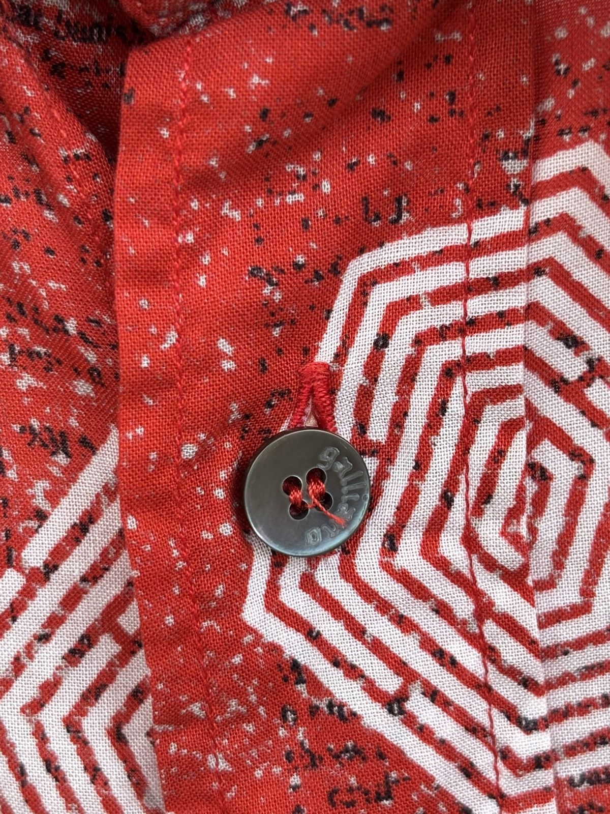 John Galliano Gazette Star Print Shirt Size US S / EU 44-46 / 1 - 7 Thumbnail