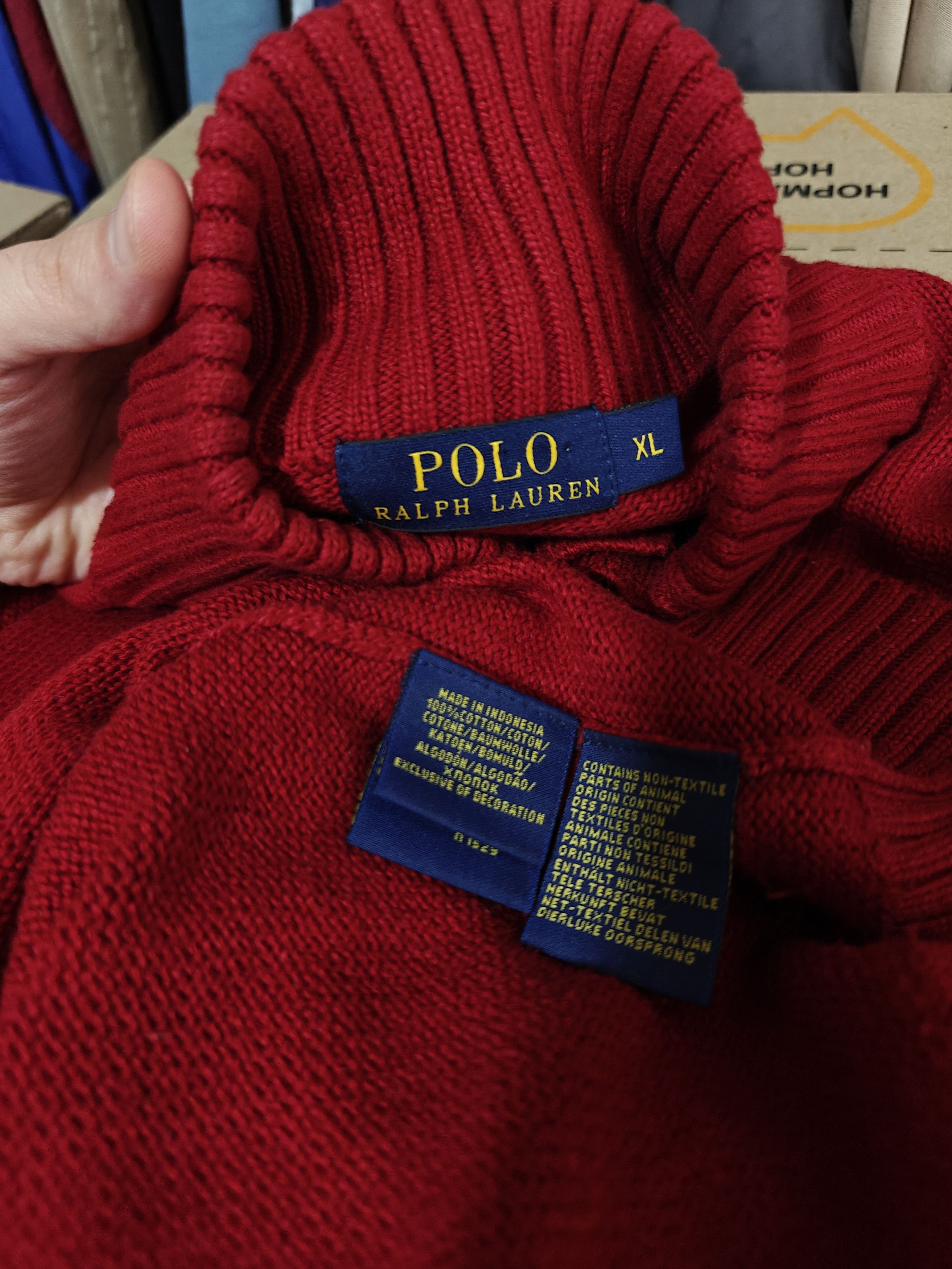 Polo Ralph Lauren Polo Ralph Lauren Knit Sweater Pullover Red size XL Size US XL / EU 56 / 4 - 8 Thumbnail