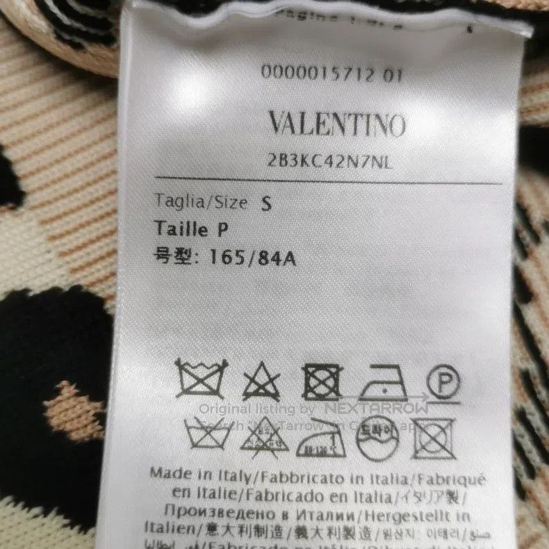 Valentino Valentino Wool-blend contrast crewneck knit Size S / US 4 / IT 40 - 6 Thumbnail