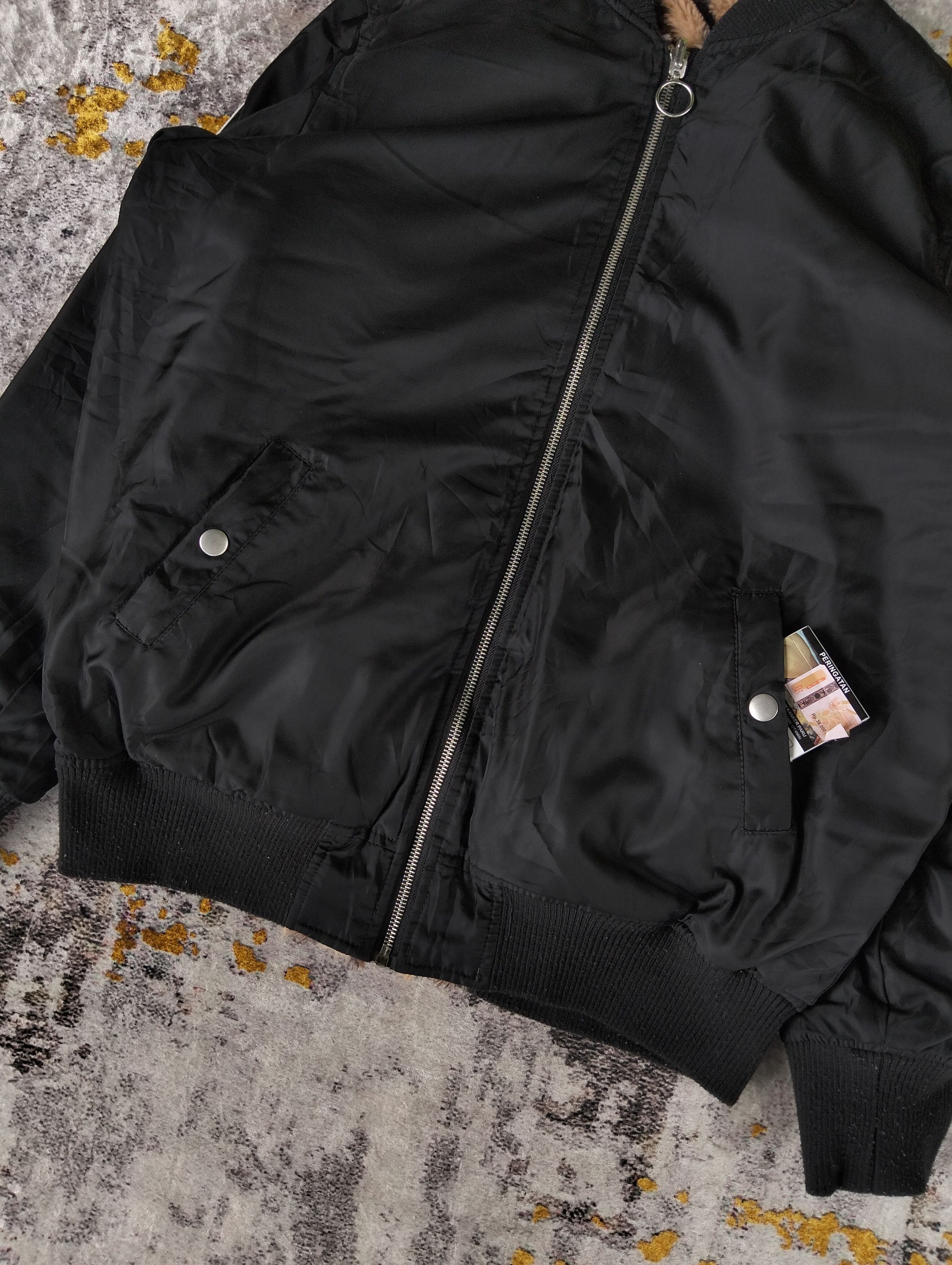 If Six Was Nine Japanese One Way Leopard Reversible Bomber Jacket Size US M / EU 48-50 / 2 - 9 Thumbnail