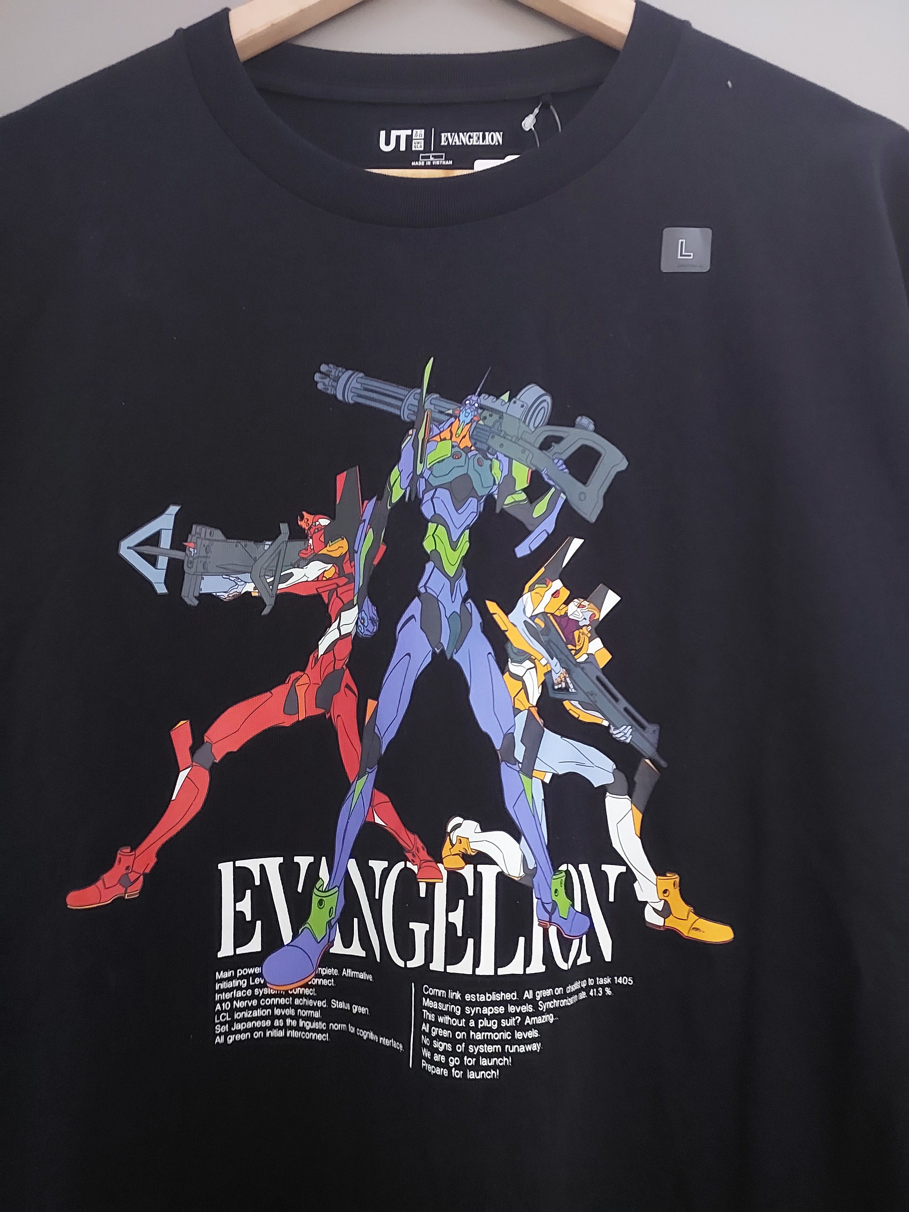 Anime EVANGELION ANIME T-SHIRT Size US L / EU 52-54 / 3 - 11 Thumbnail