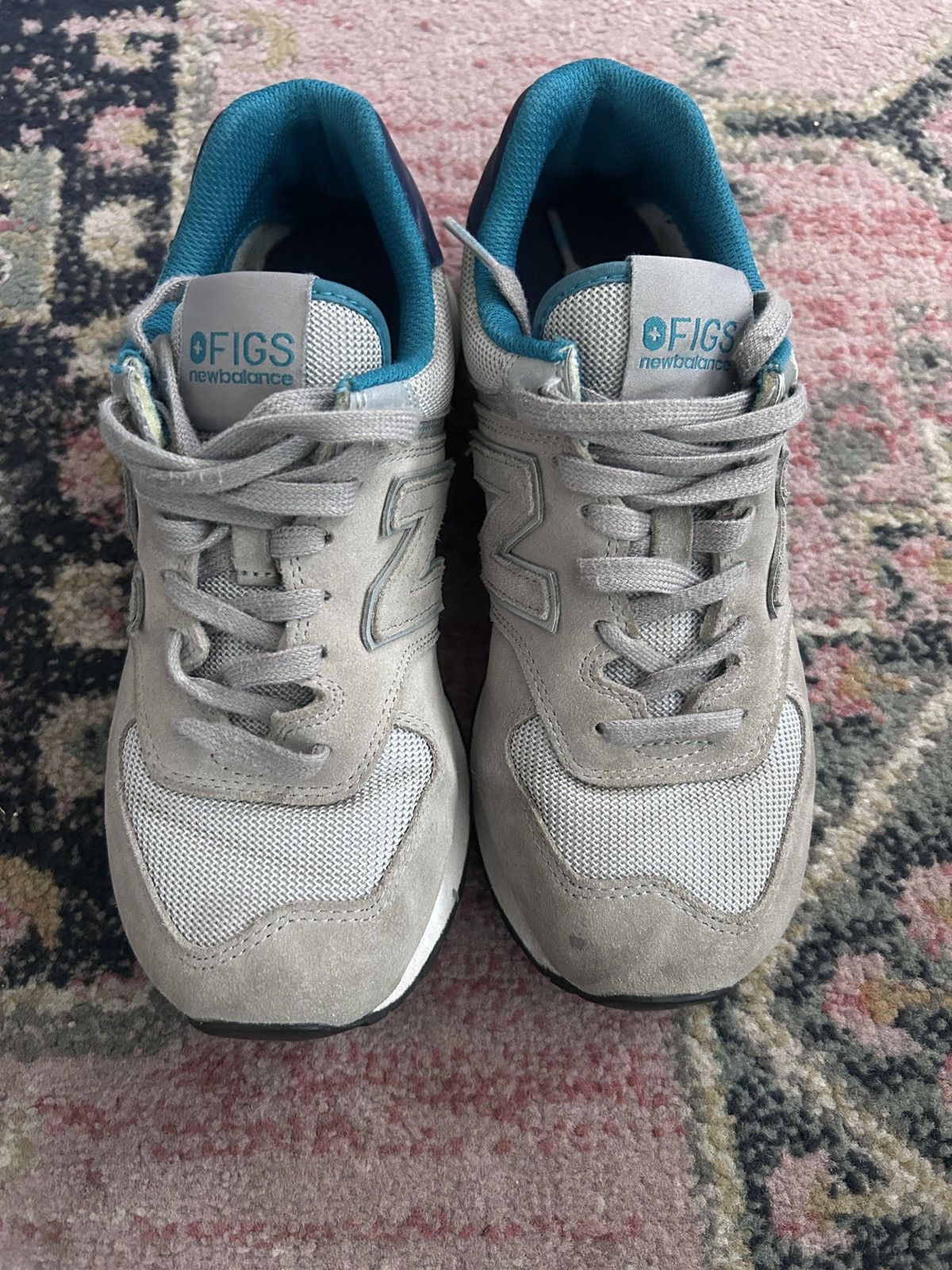 New Balance FIGS X New Balance 574 Size US 8.5 / IT 38.5 - 2 Thumbnail
