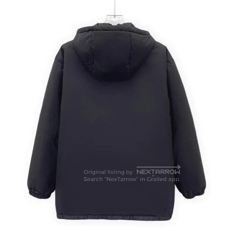 Prada Prada Black hooded zipper long-sleeved down jacket Size XS / US 0-2 / IT 36-38 - 2 Thumbnail