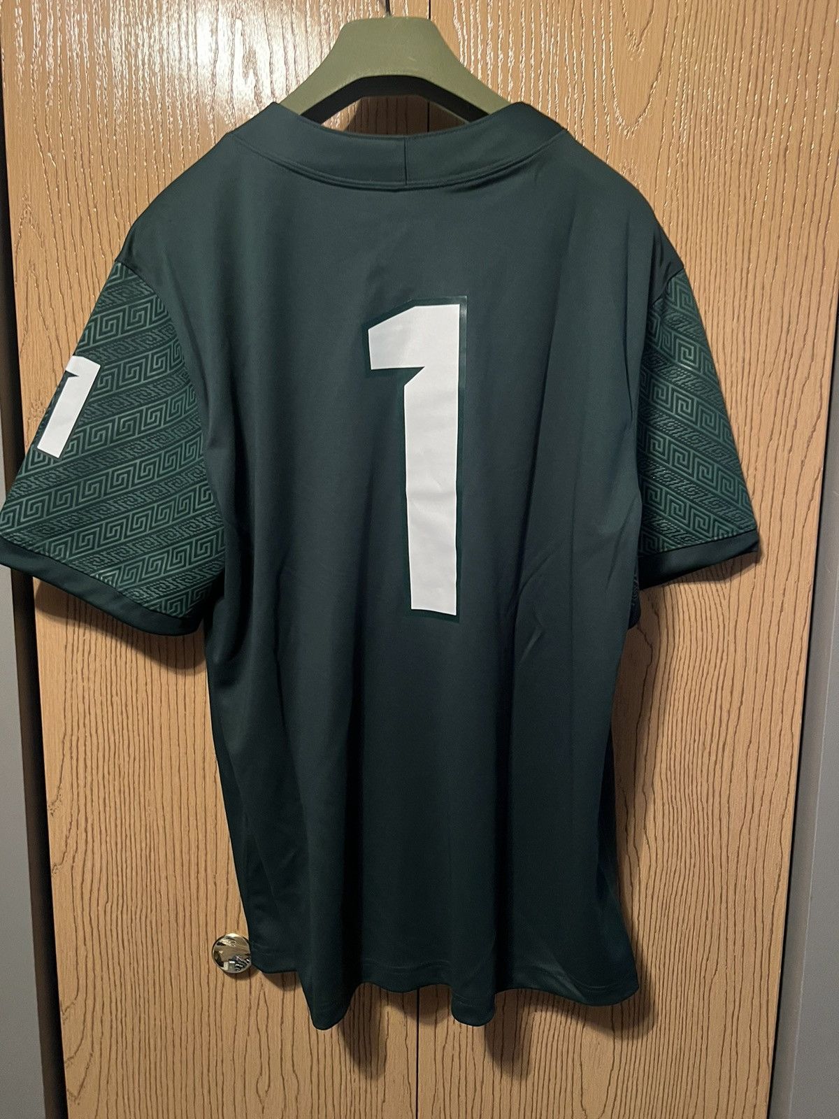 NCAA × Nike Nike Michigan State Football Jersey #1 Sz XL Size US XL / EU 56 / 4 - 5 Thumbnail