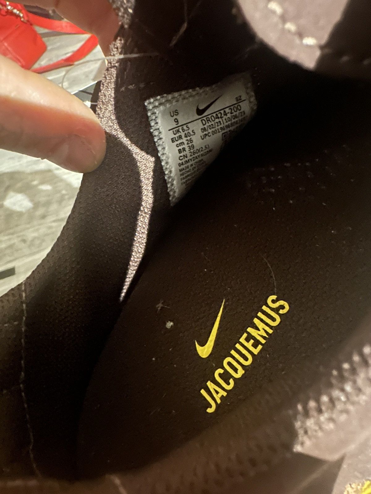 Jacquemus × Nike Nike x Jacquemus J Force 1 Low LX SP Size US 7.5 / EU 40-41 - 7 Thumbnail