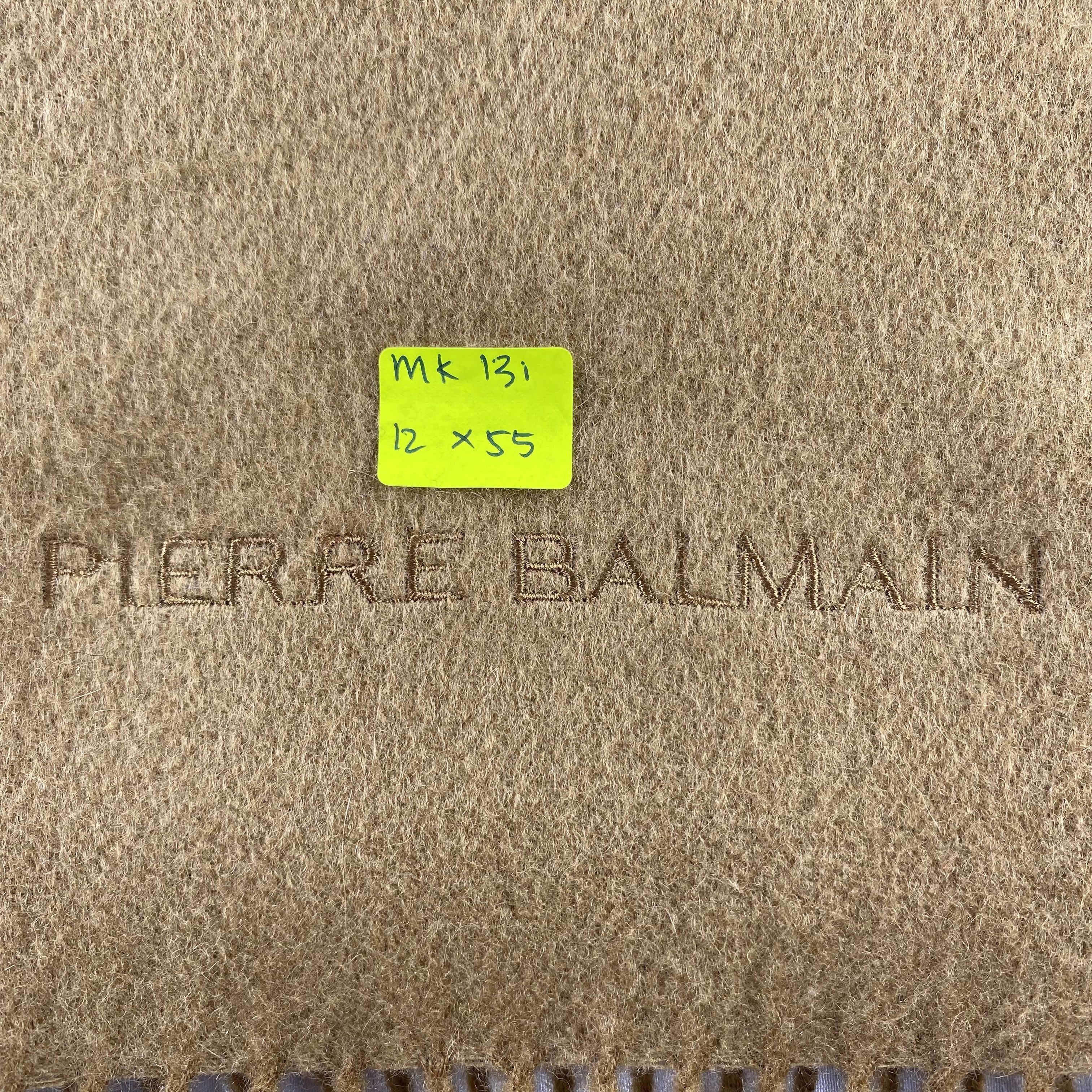 Pierre Balmain Pierre Balmain Scarf Neck Wrap Wool Muffler Size ONE SIZE - 6 Thumbnail