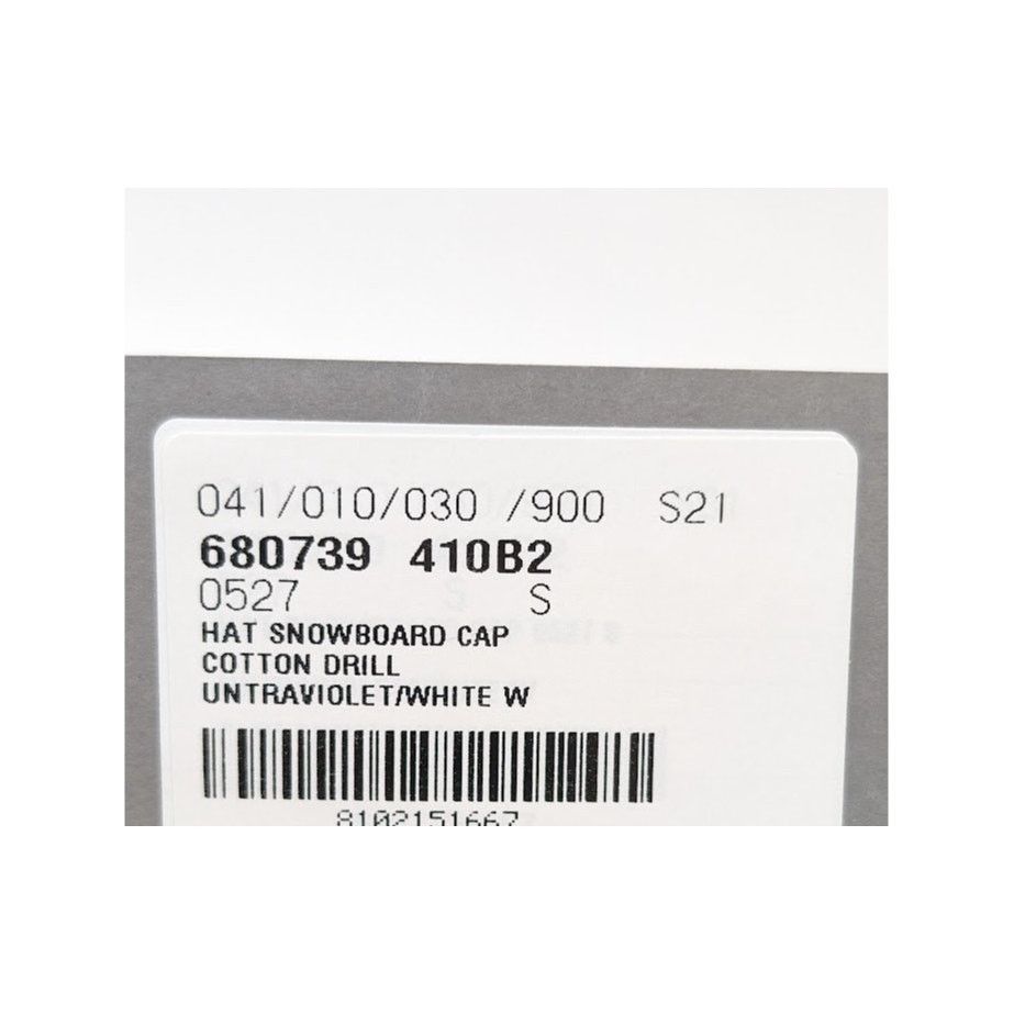 Balenciaga o1rshd1 Size: S / Cotton Drill Snowboard Hat/Cap in White Size ONE SIZE - 23 Thumbnail