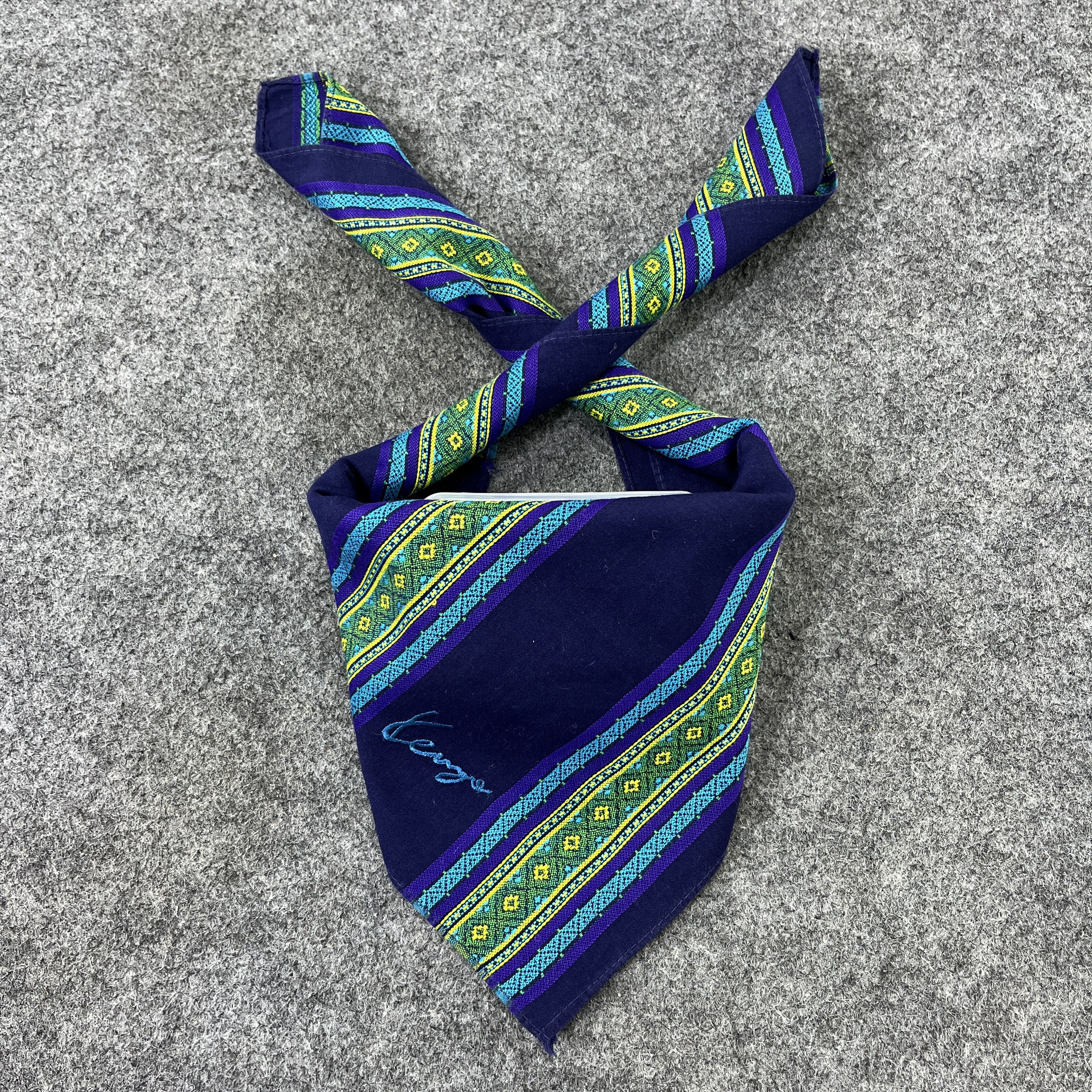 Kenzo Kenzo Handkerchief / Bandana / Neckerchief B733 Size ONE SIZE - 6 Thumbnail