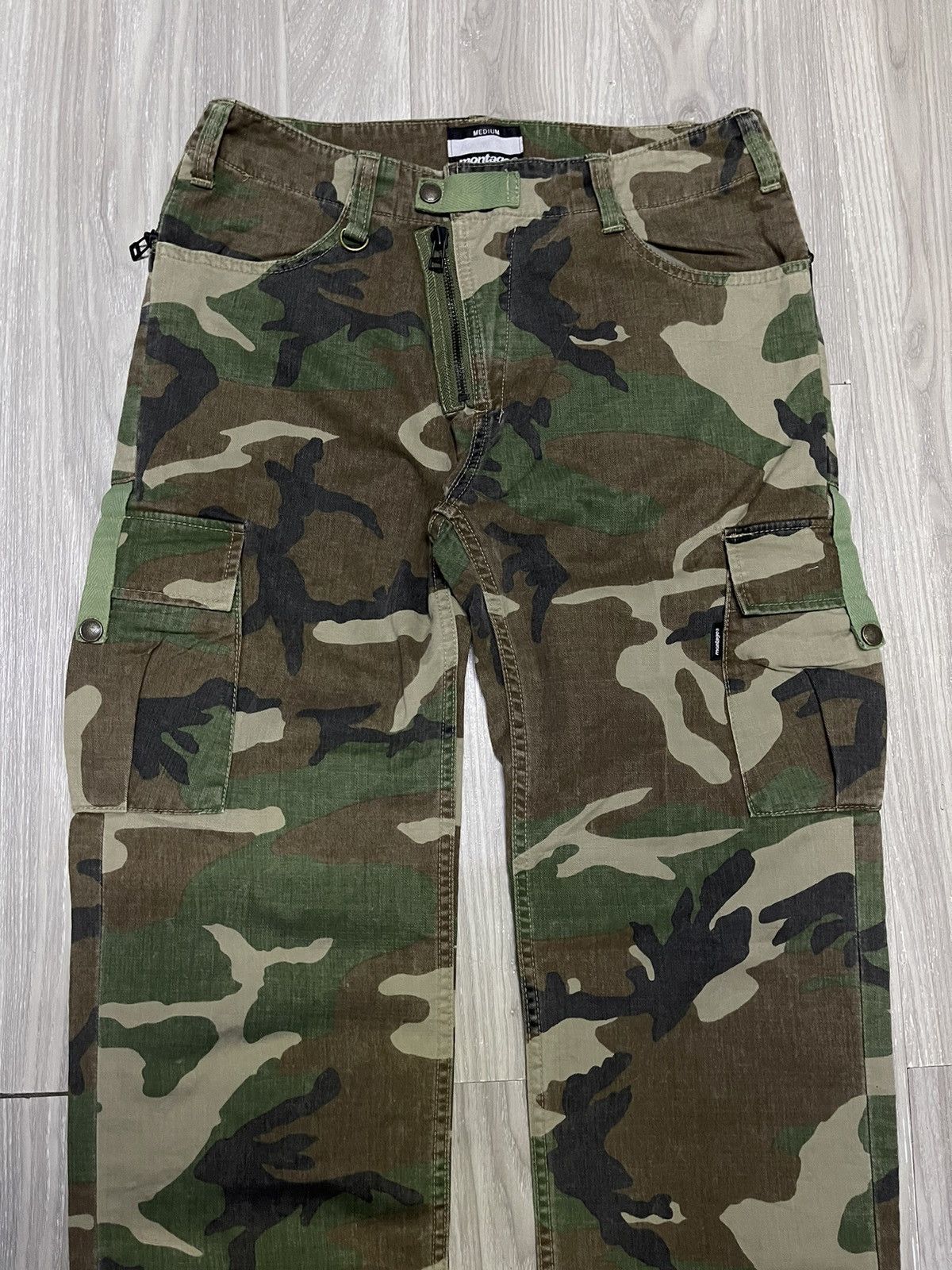 Montage Montage Japan - Camouflage Cargo Pant Size US 32 / EU 48 - 2 Thumbnail