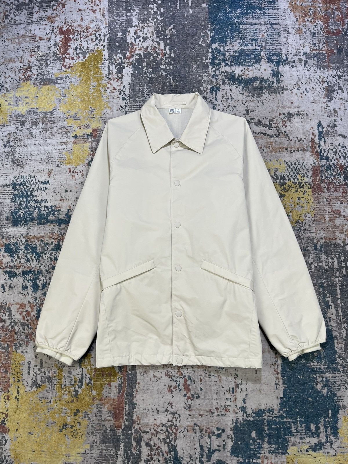 Lemaire × Uniqlo Uniqlo U Lemaire Button Down Coach Jacket Size US S / EU 44-46 / 1 - 1 Thumbnail