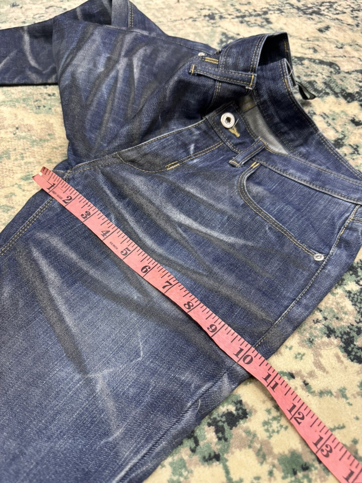 Neil Barrett BLACKBARRETT BY NEIL BARRETT LASER SEASONED SKINNY JEANS Size US 32 / EU 48 - 6 Thumbnail